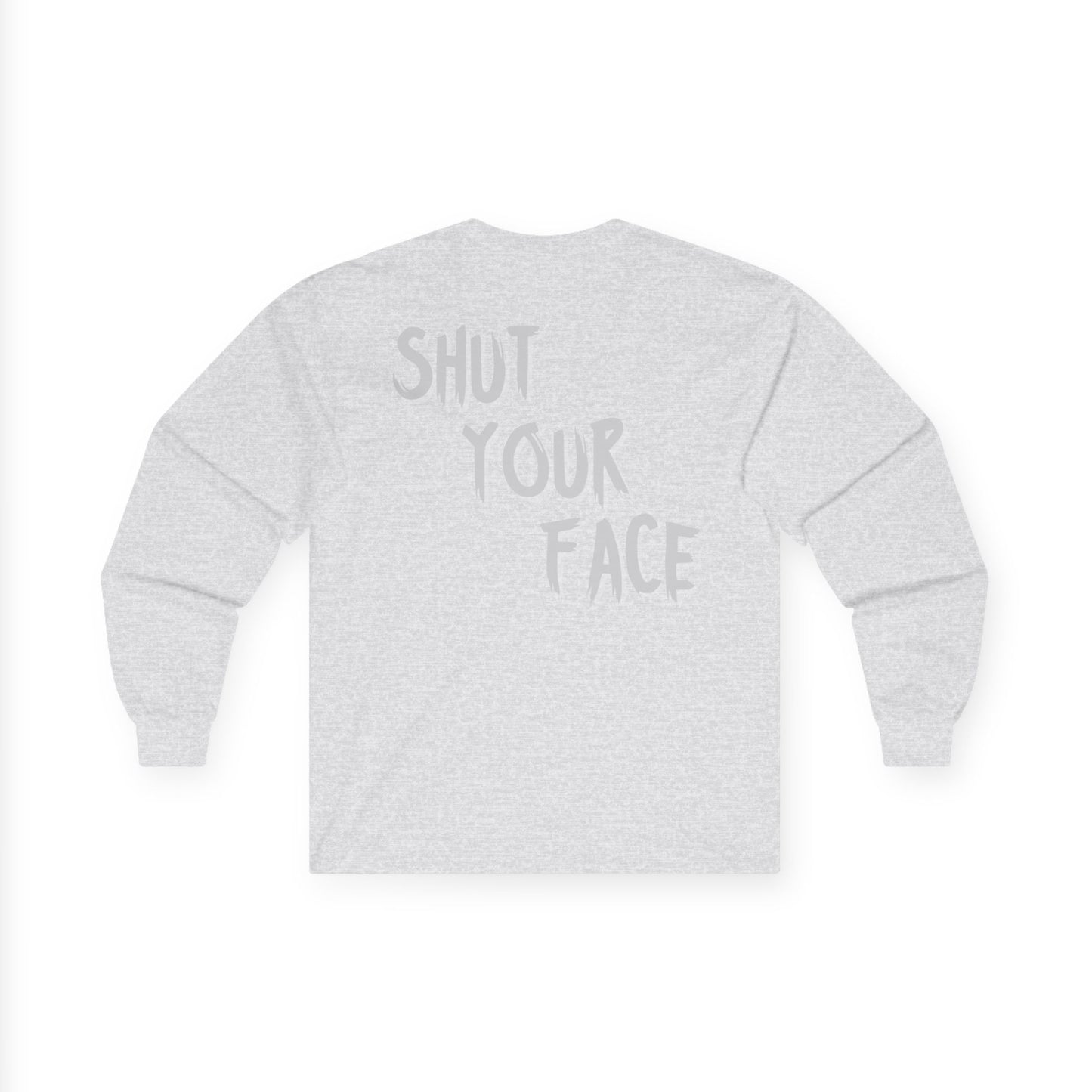 Face Shut Long Sleeve Tee