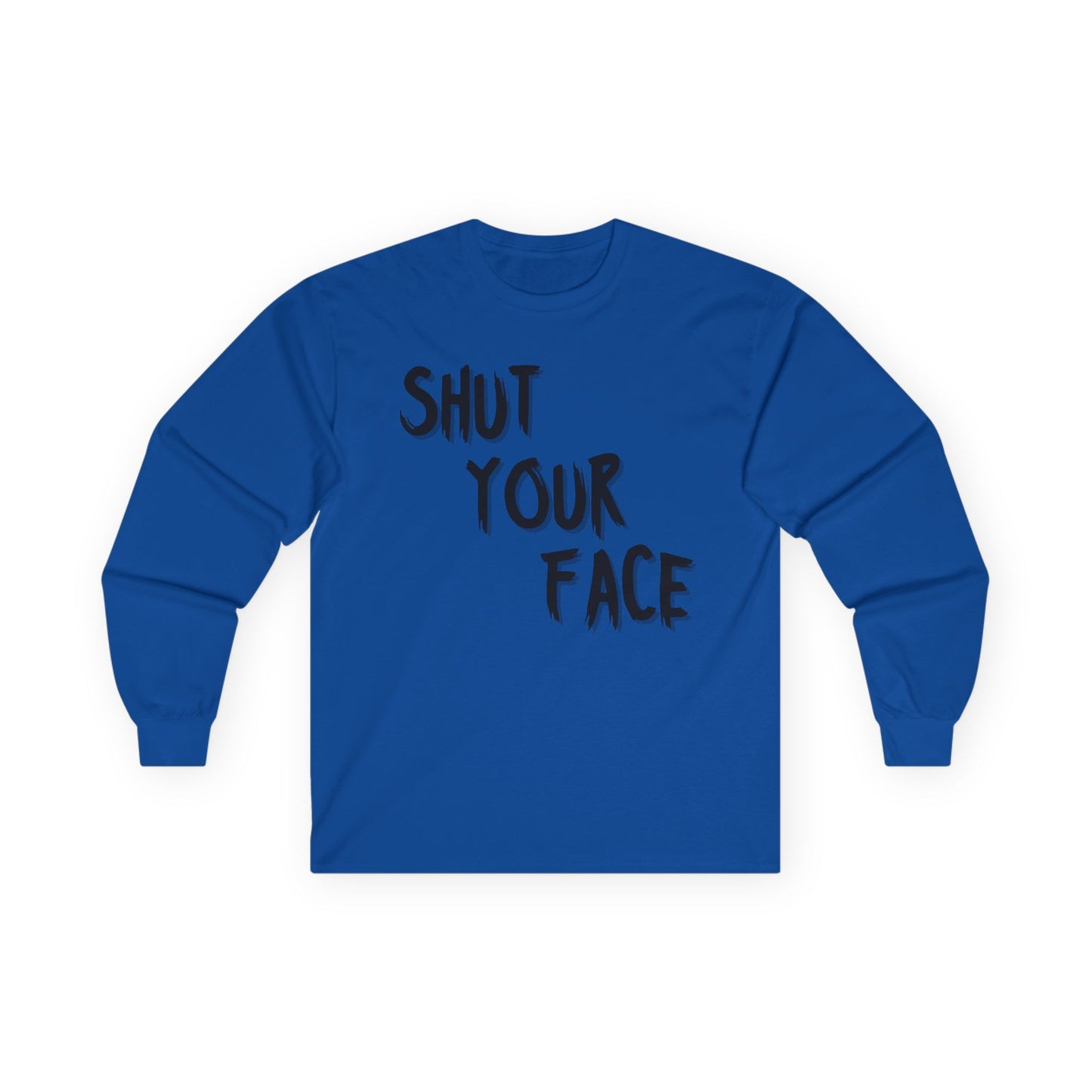 Face Shut Long Sleeve Tee