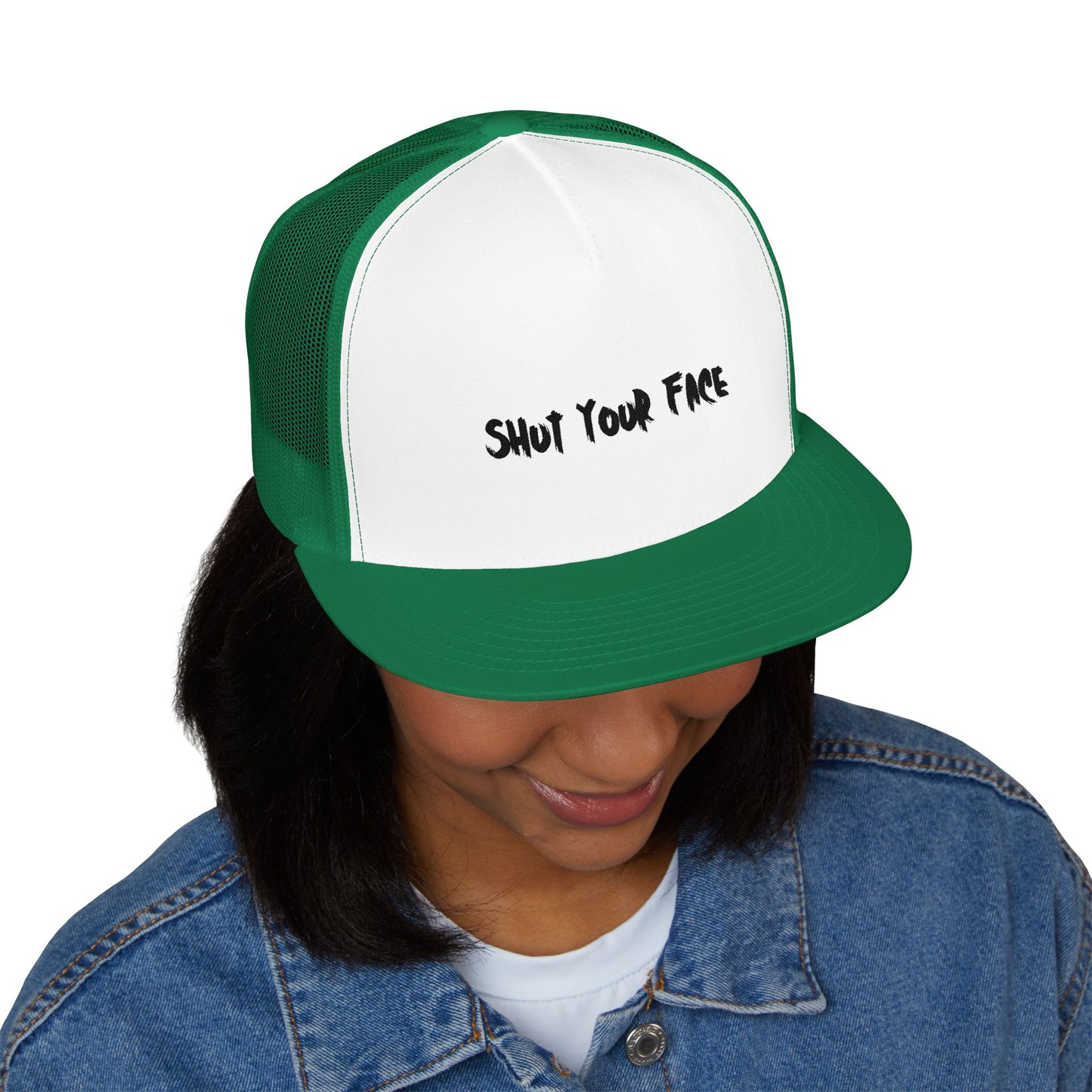 Shut Your Face – Snapback Trucker Hat