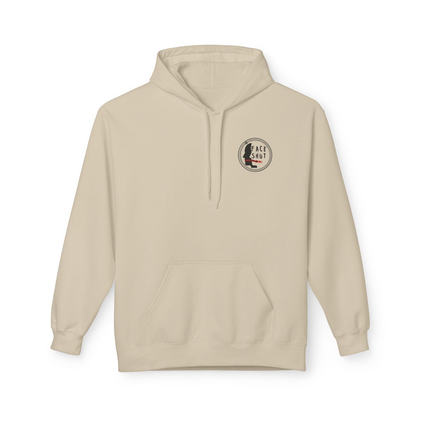 Shut Your Face Hoodie — Bold Graphic Statement Pullover