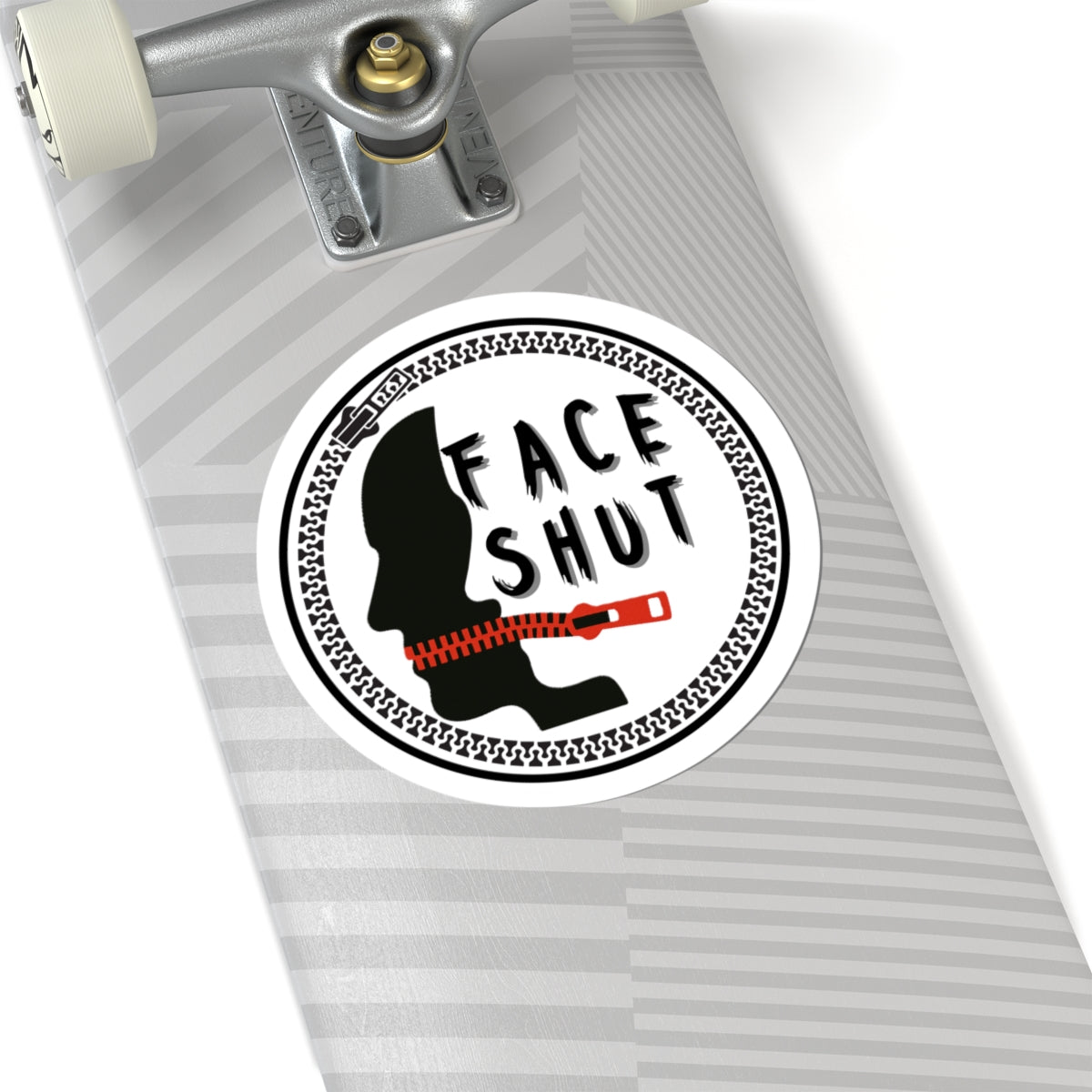 Face Shut Logo – Vinyl Sticker