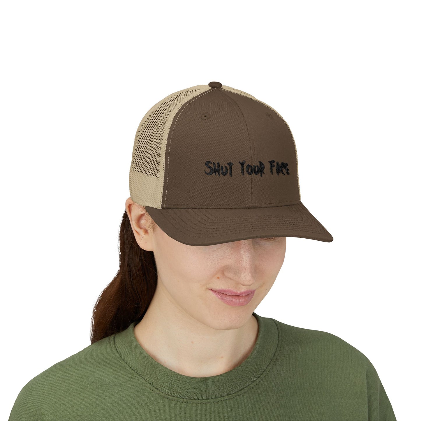 Shut Your Face – Mesh Trucker Hat