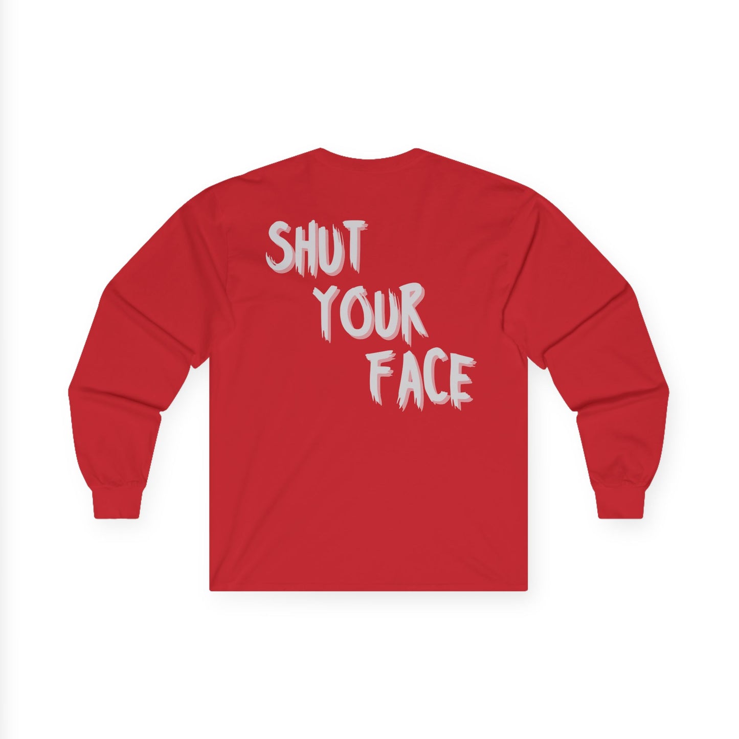Face Shut Long Sleeve Tee