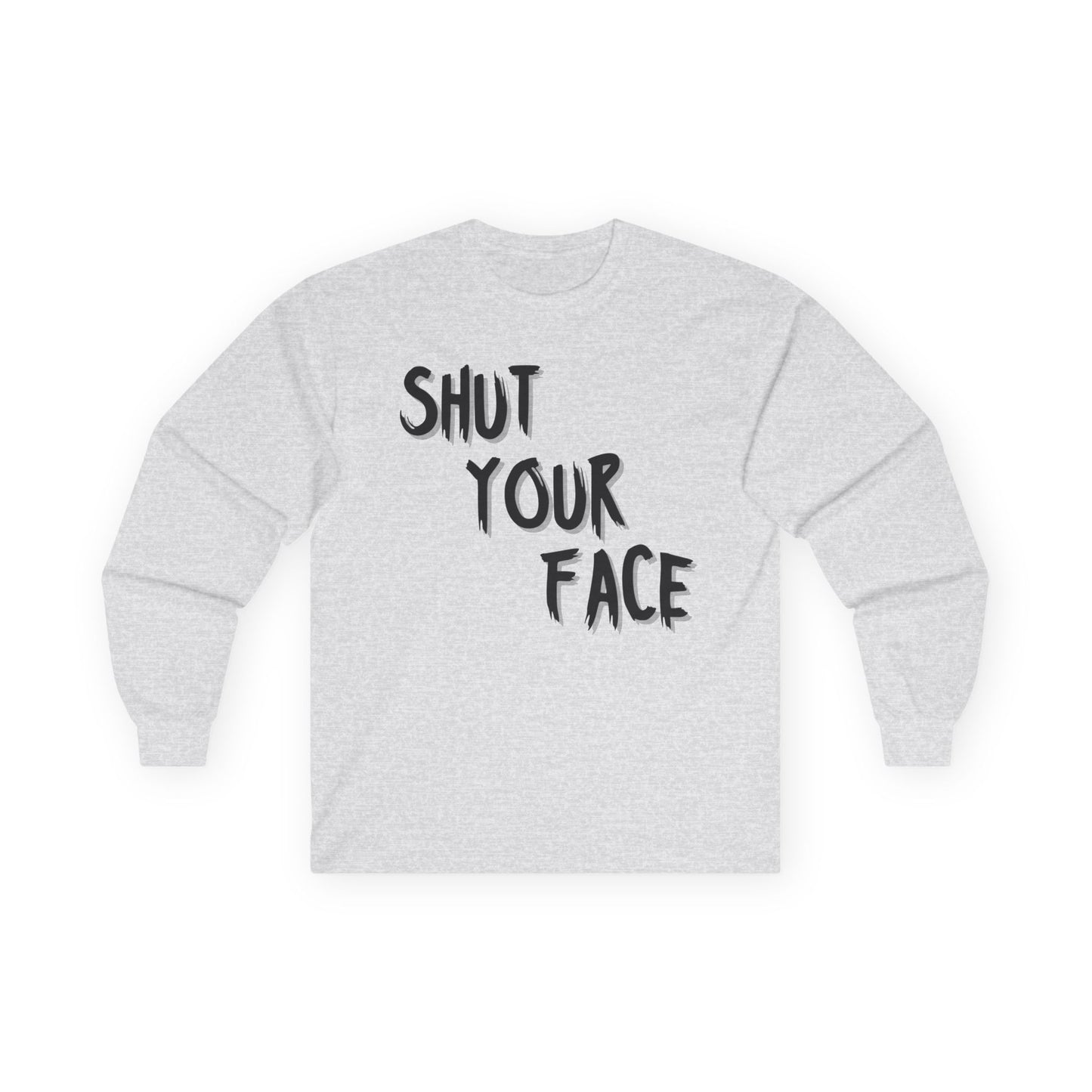 Face Shut Long Sleeve Tee