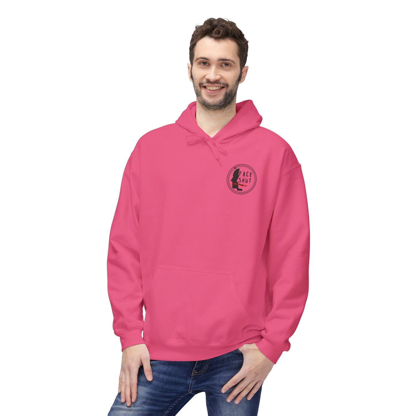 Shut Your Face Hoodie — Bold Graphic Statement Pullover