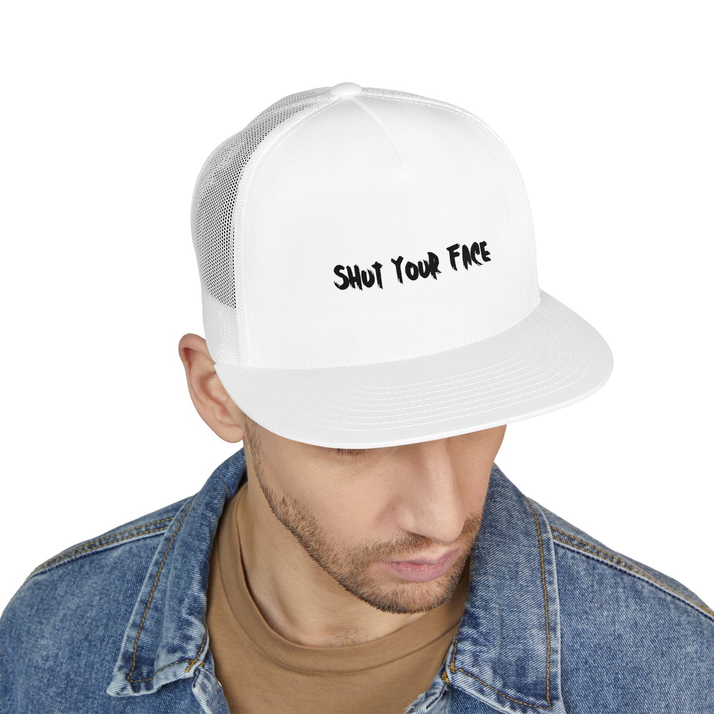 Shut Your Face – Snapback Trucker Hat