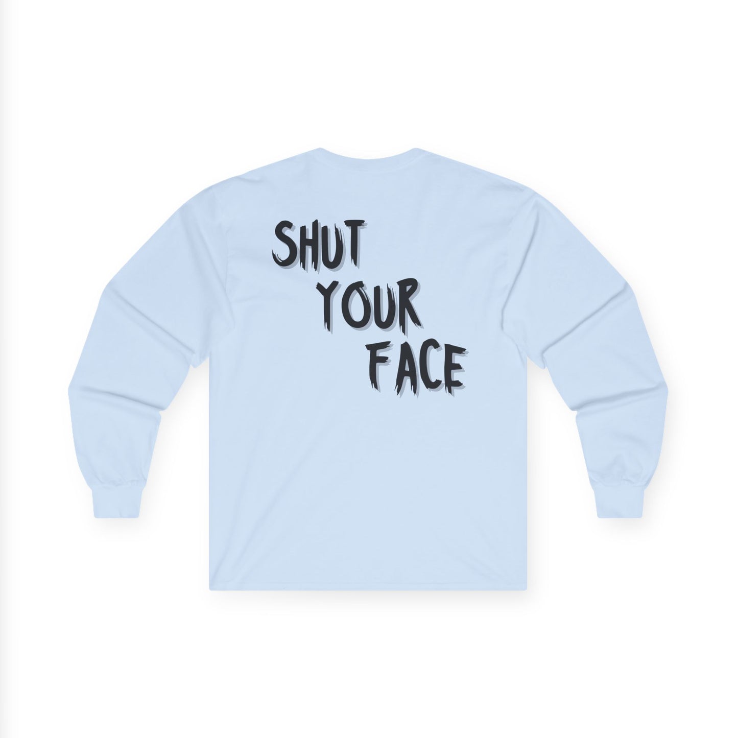Face Shut Long Sleeve Tee