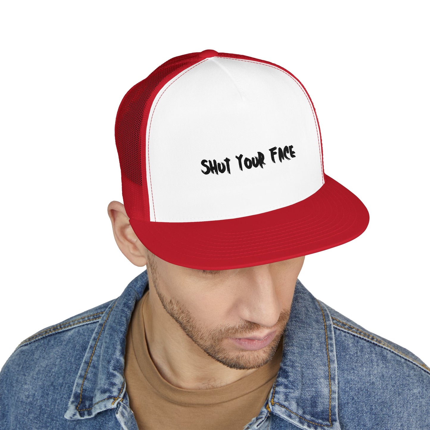 Shut Your Face – Snapback Trucker Hat