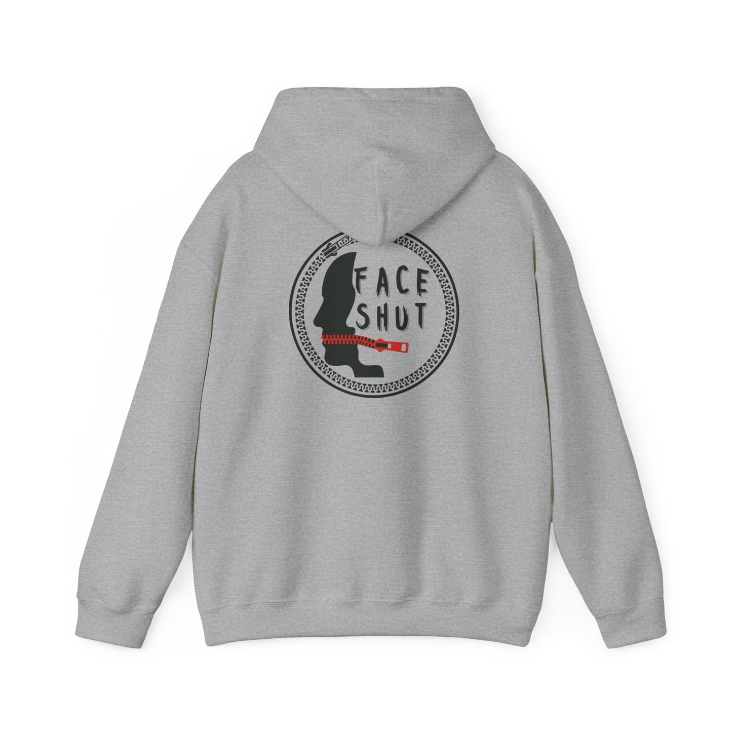Shut Your Face Hoodie — Bold Graphic Streetwear Pullover