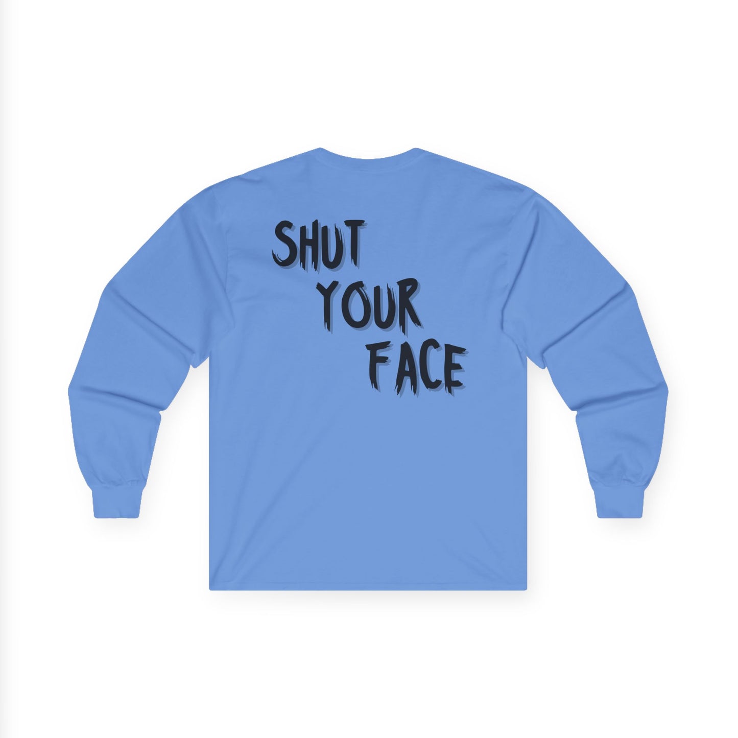 Face Shut Long Sleeve Tee