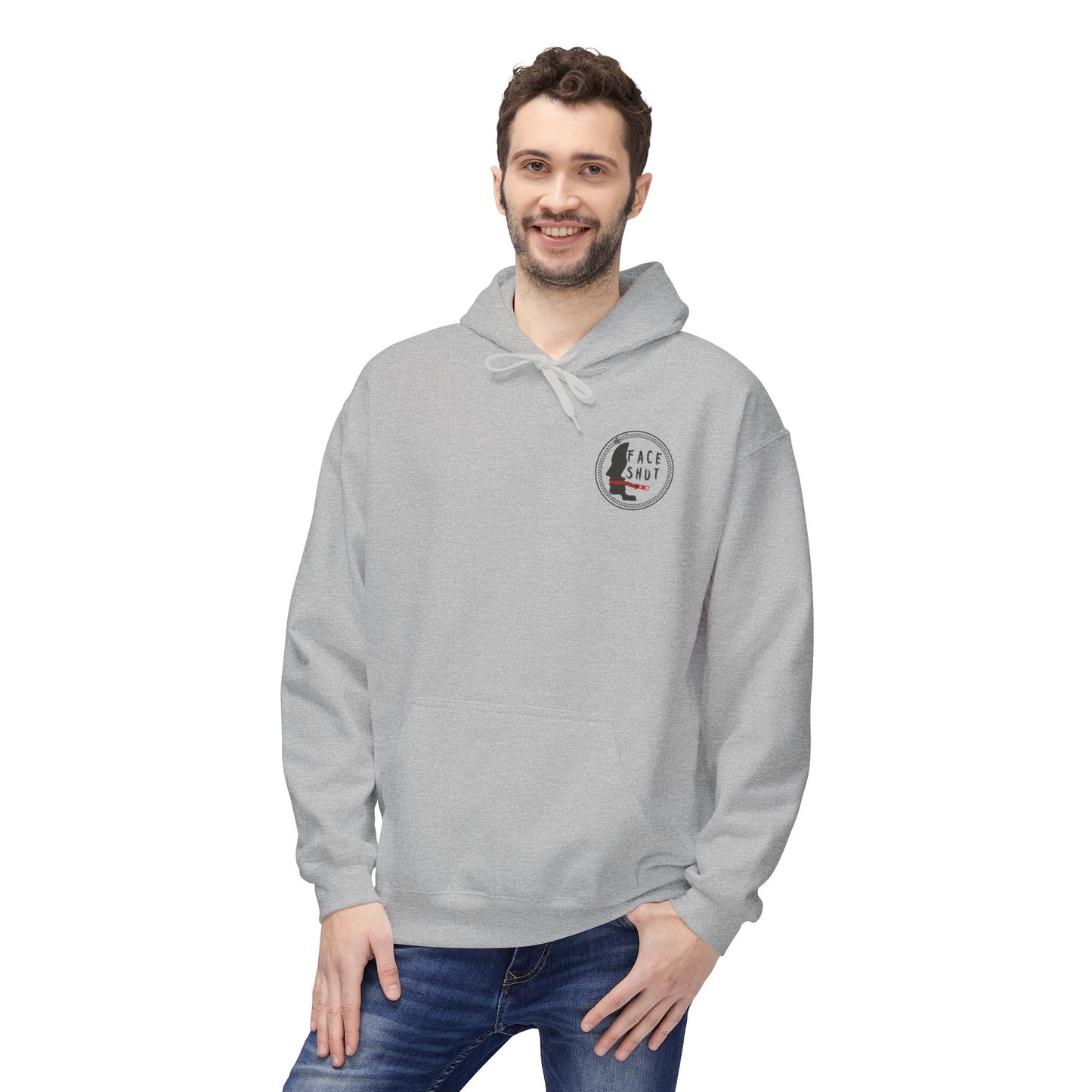 Shut Your Face Hoodie — Bold Graphic Statement Pullover