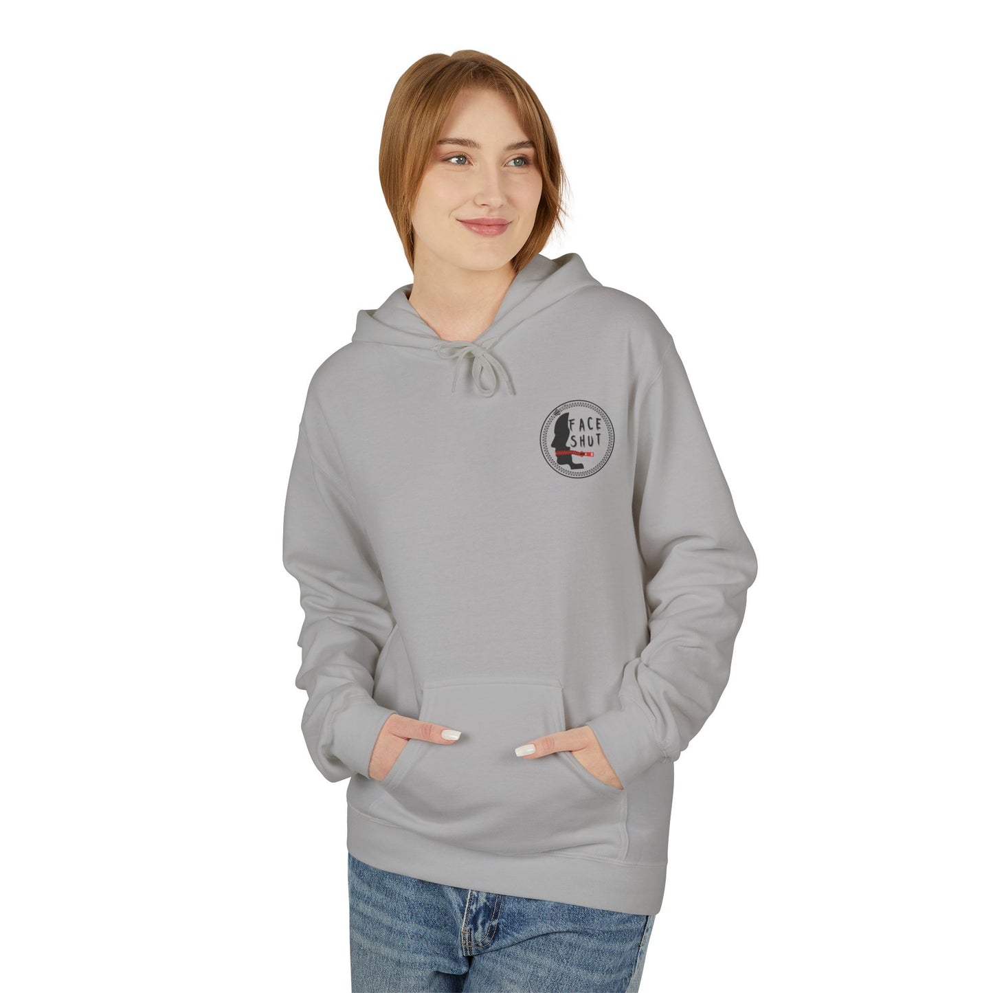 Shut Your Face Hoodie — Bold Graphic Statement Pullover