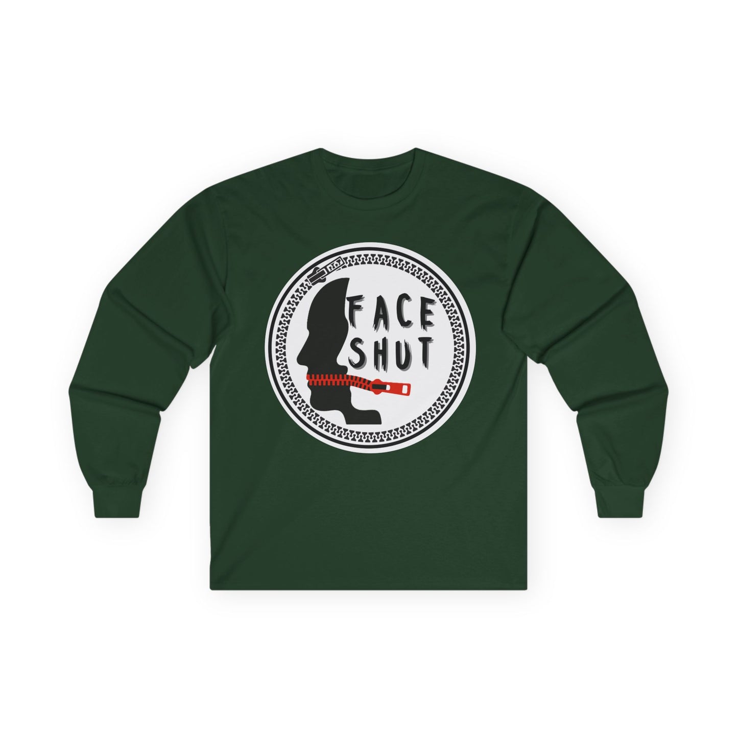 Face Shut Long Sleeve Tee