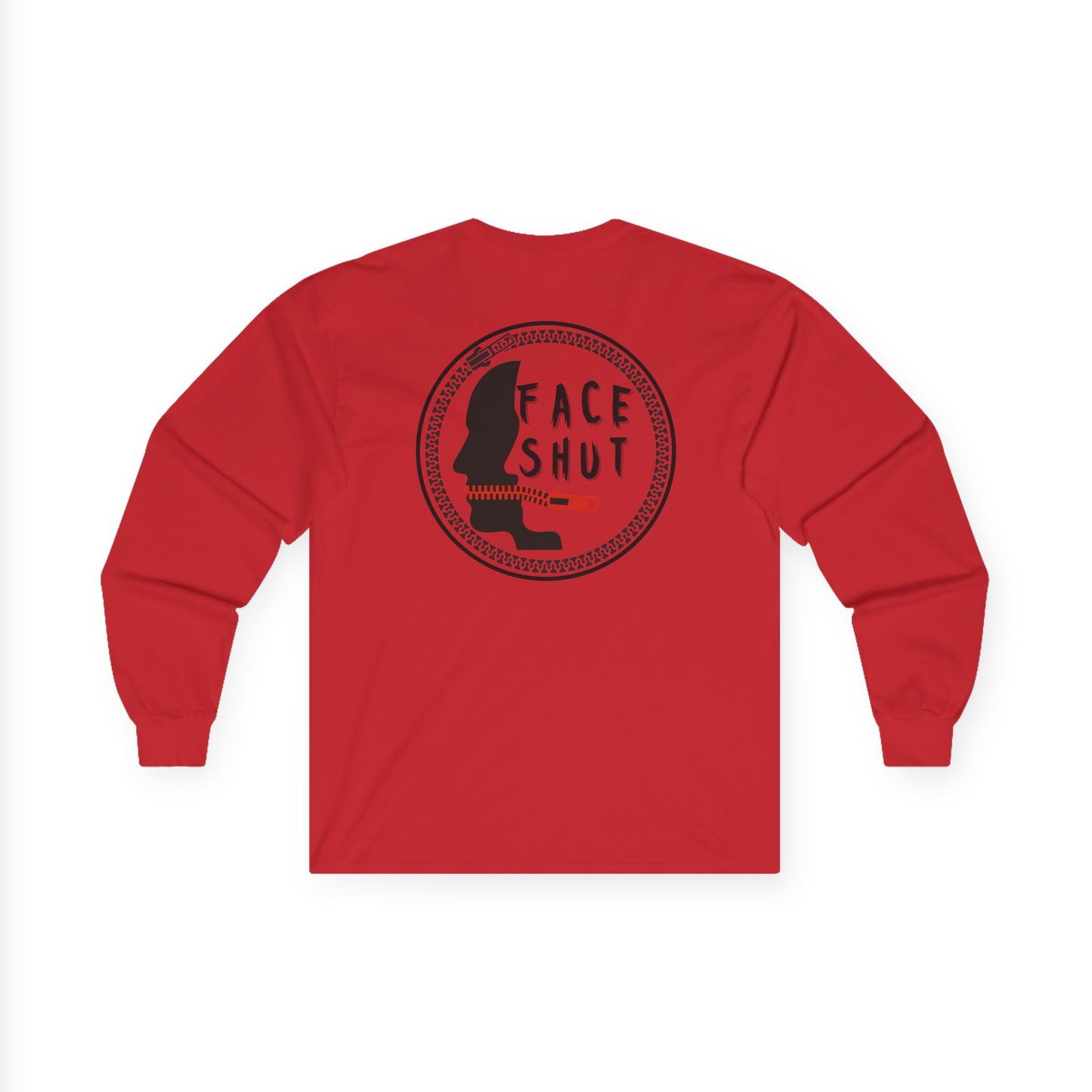 Face Shut Long Sleeve Tee
