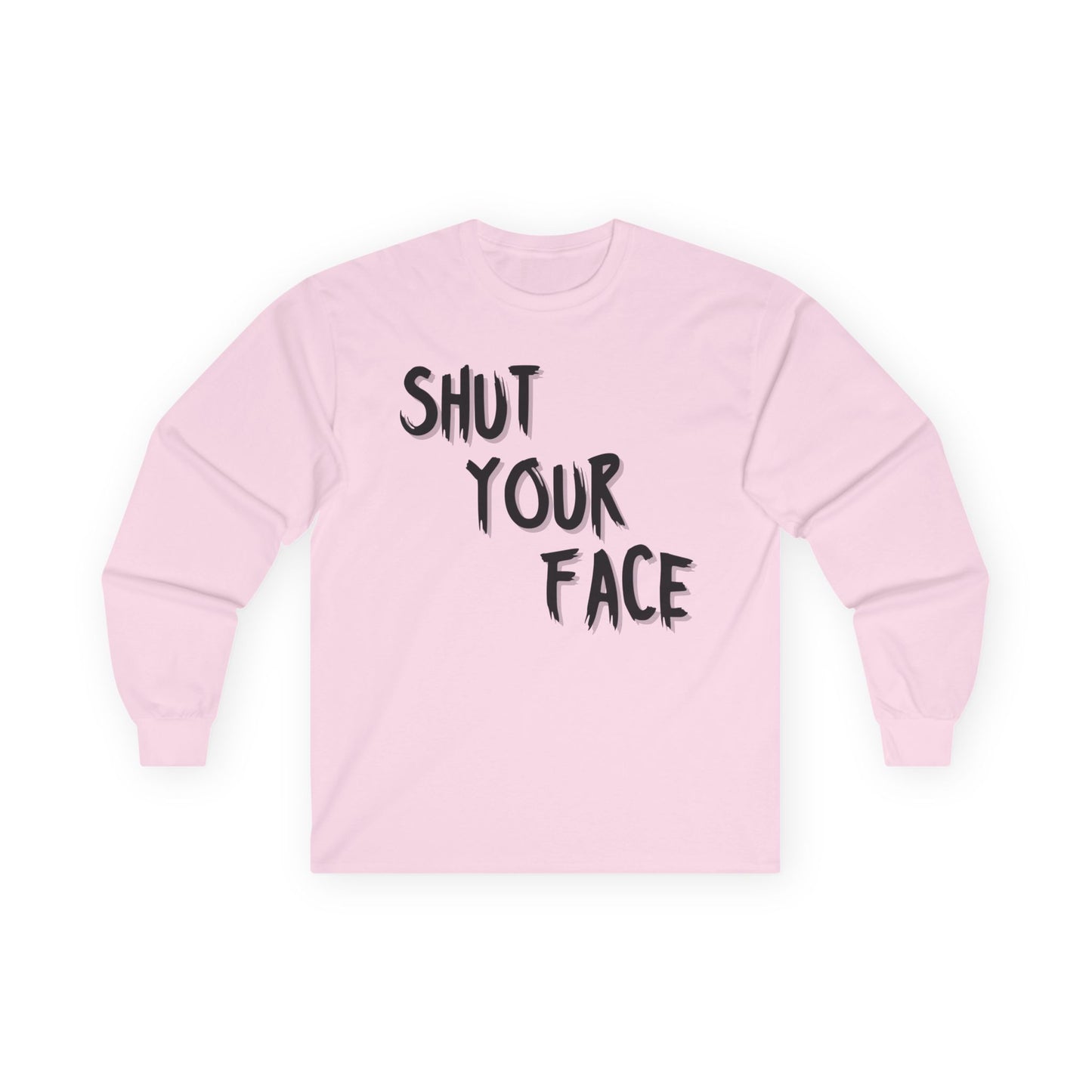 Face Shut Long Sleeve Tee