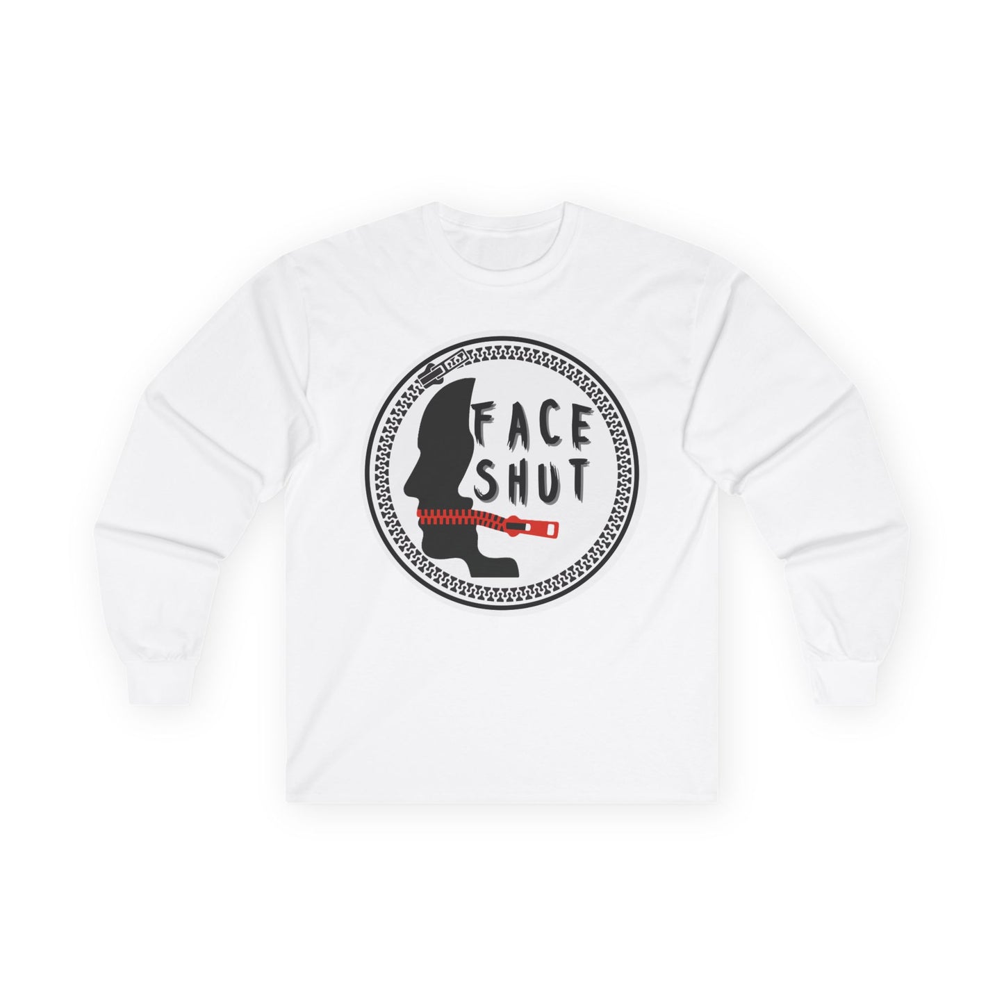 Face Shut Long Sleeve Tee