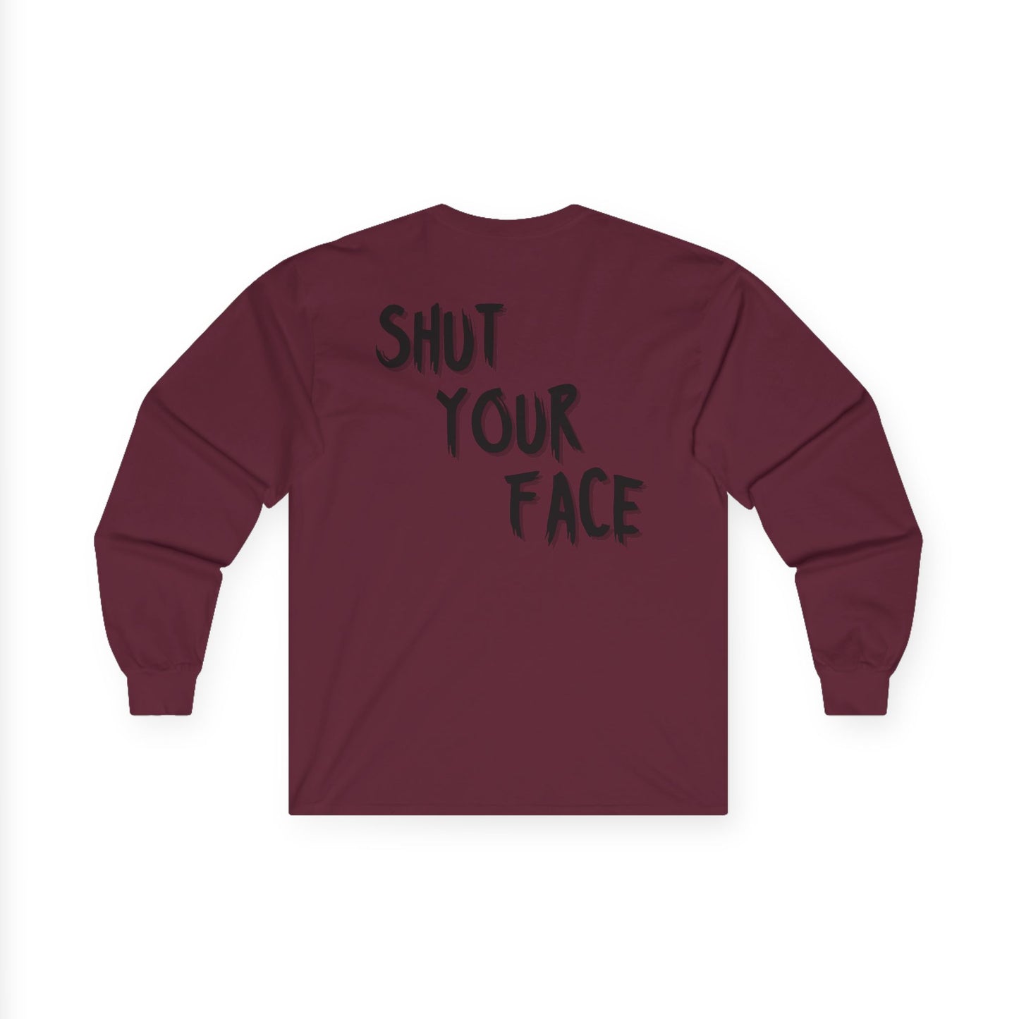 Face Shut Long Sleeve Tee