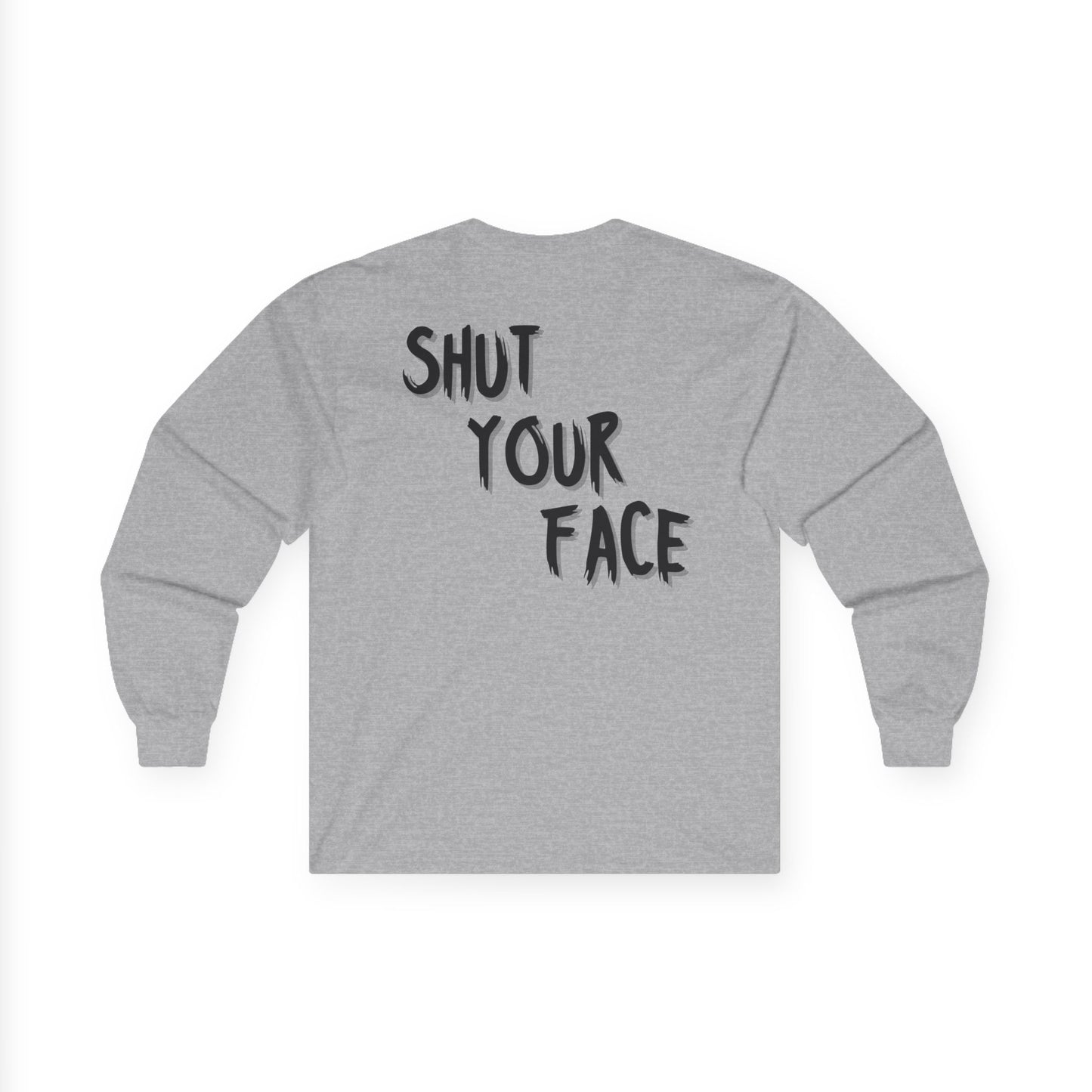 Face Shut Long Sleeve Tee