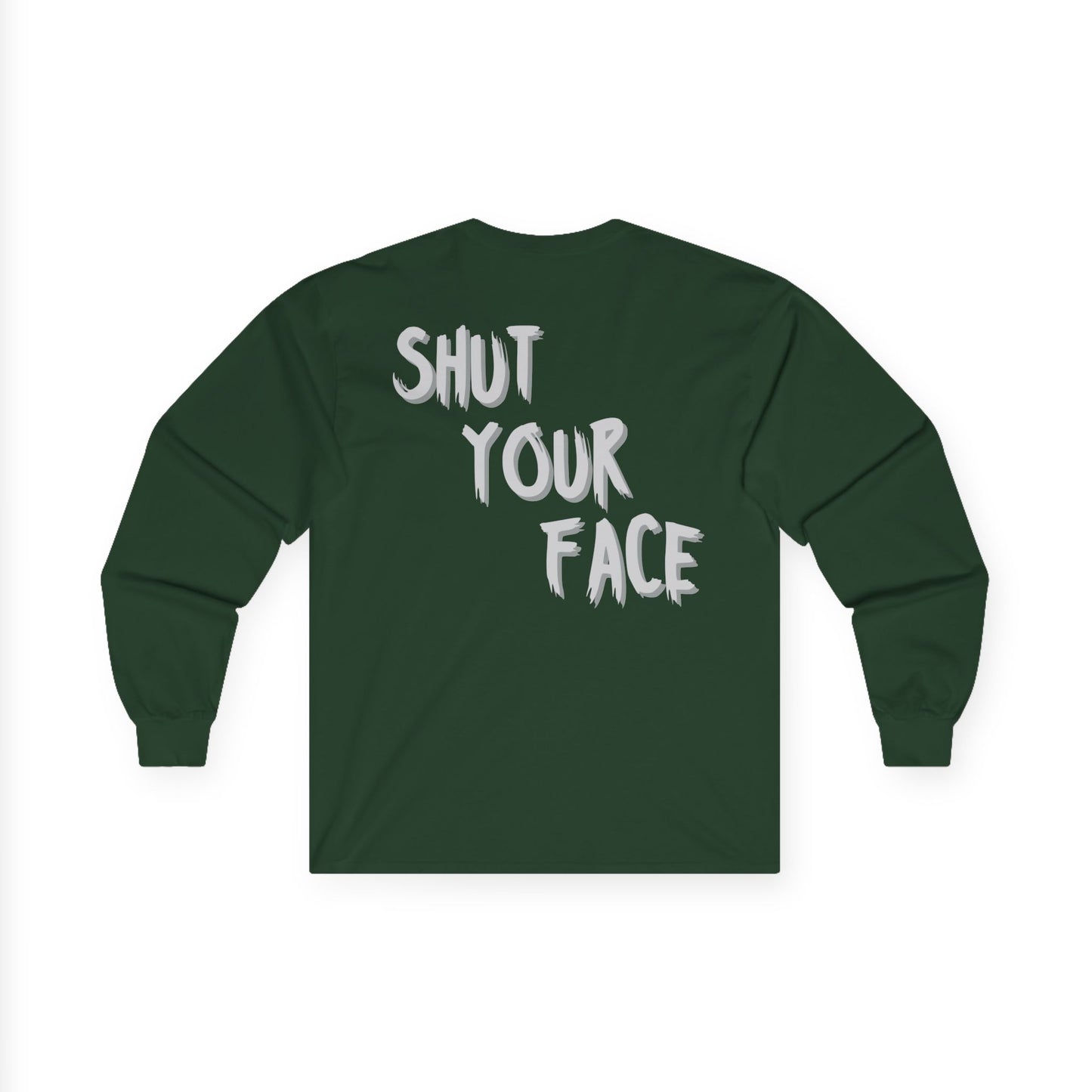 Face Shut Long Sleeve Tee