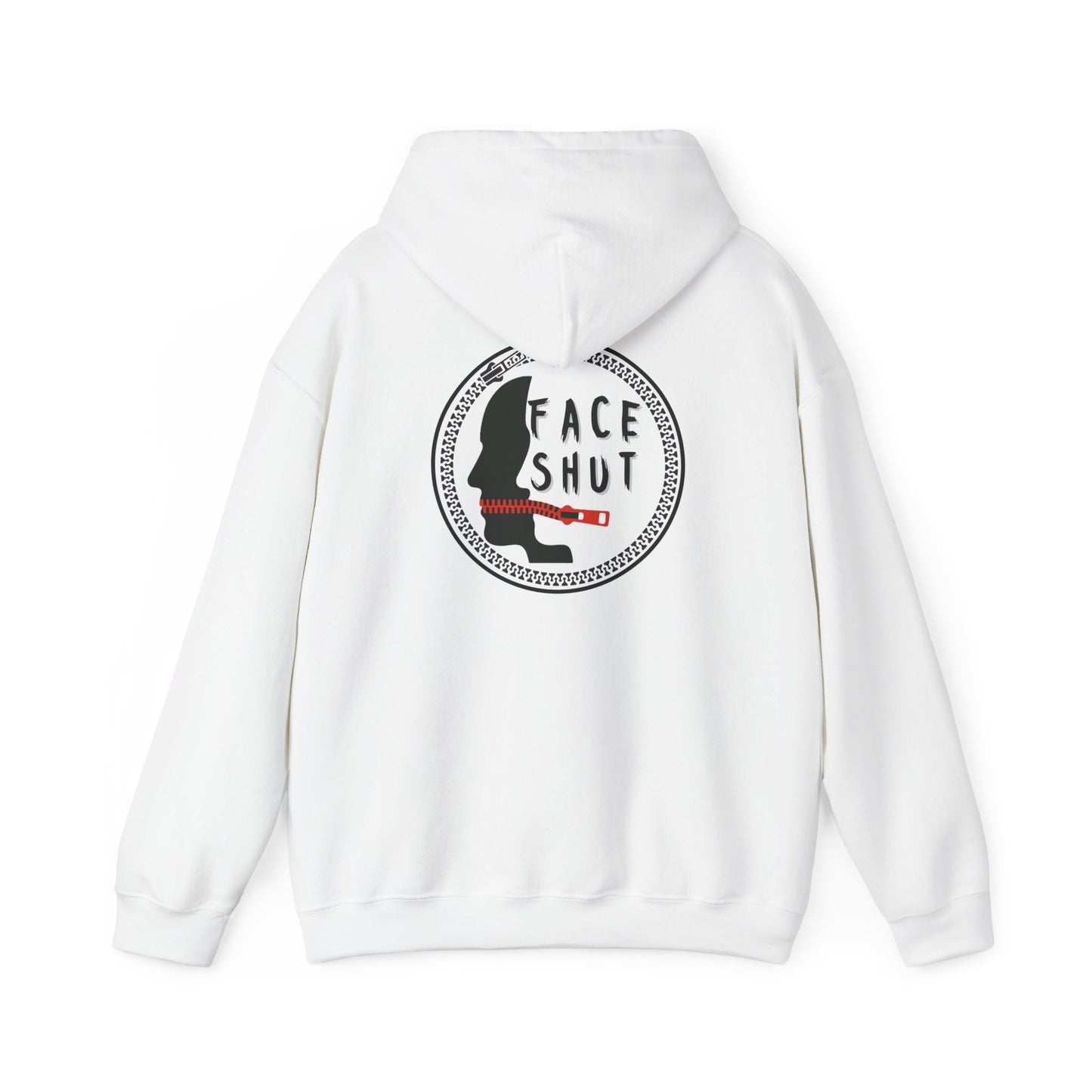 Shut Your Face Hoodie — Bold Graphic Streetwear Pullover
