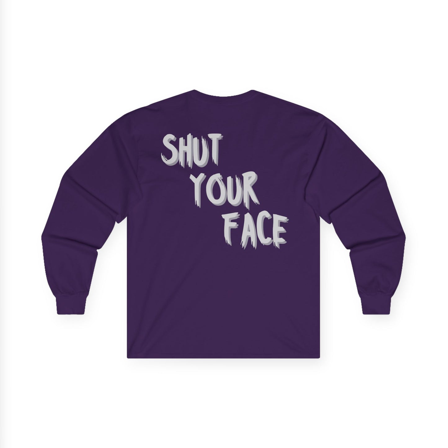 Face Shut Long Sleeve Tee
