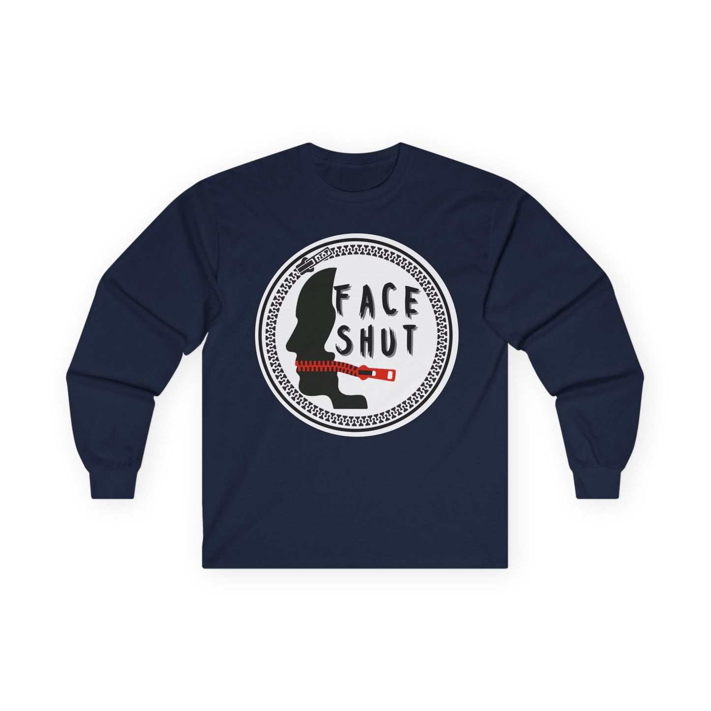 Face Shut Long Sleeve Tee