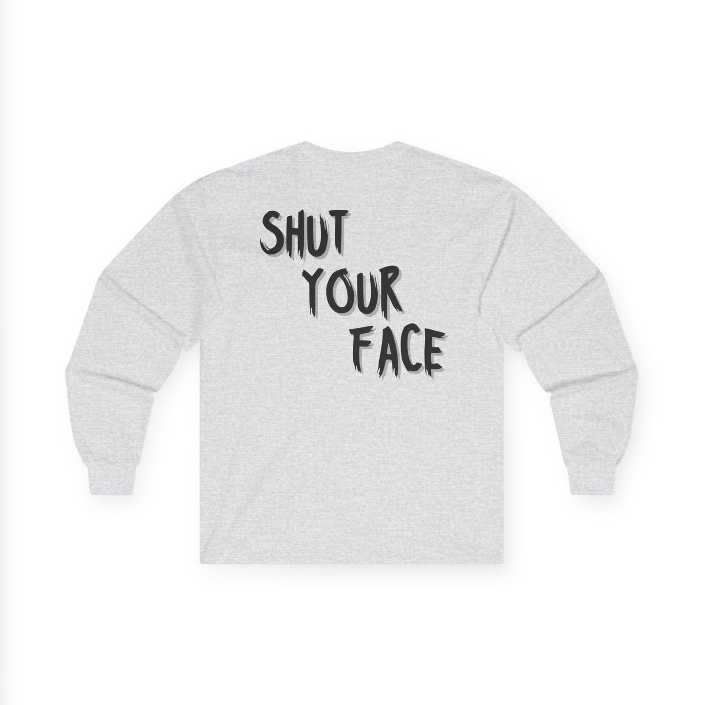 Face Shut Long Sleeve Tee