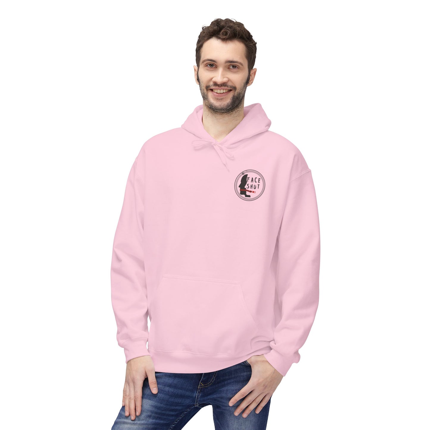 Shut Your Face Hoodie — Bold Graphic Statement Pullover