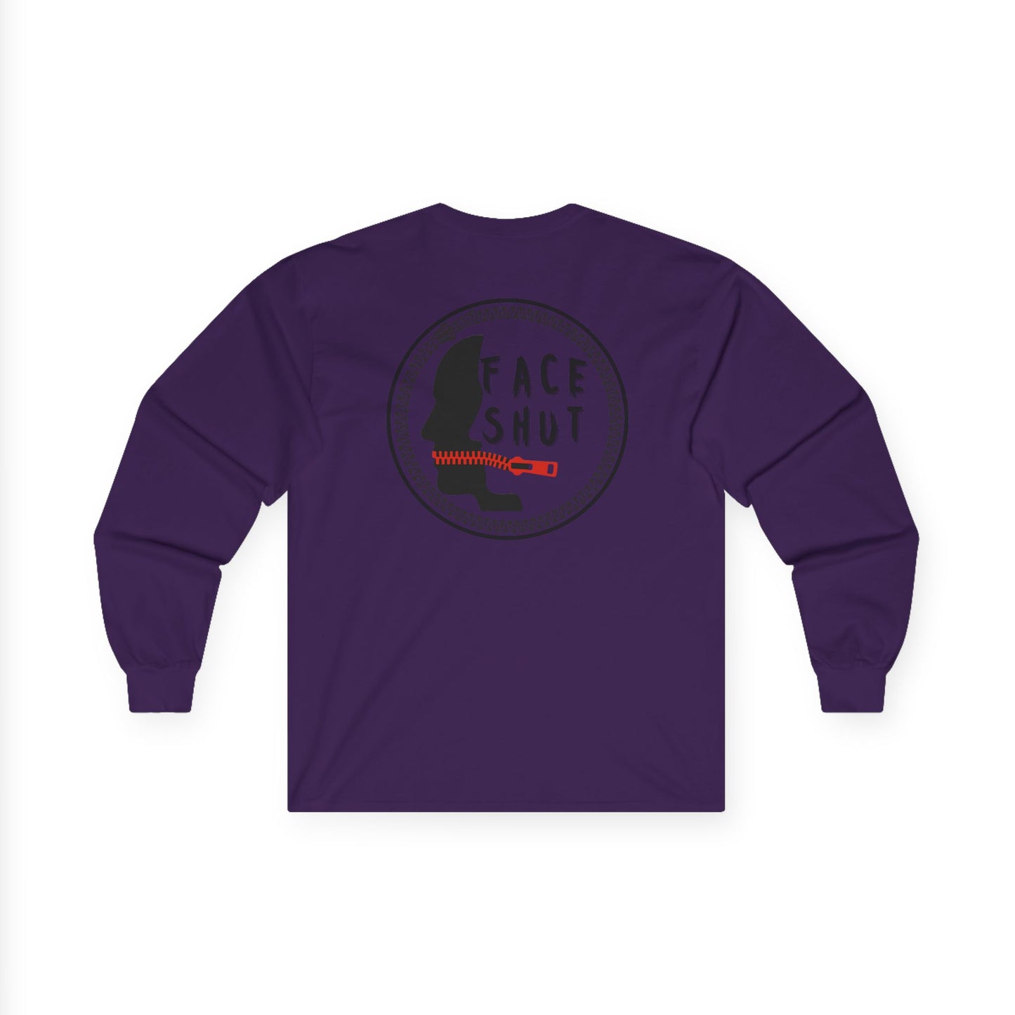Face Shut Long Sleeve Tee