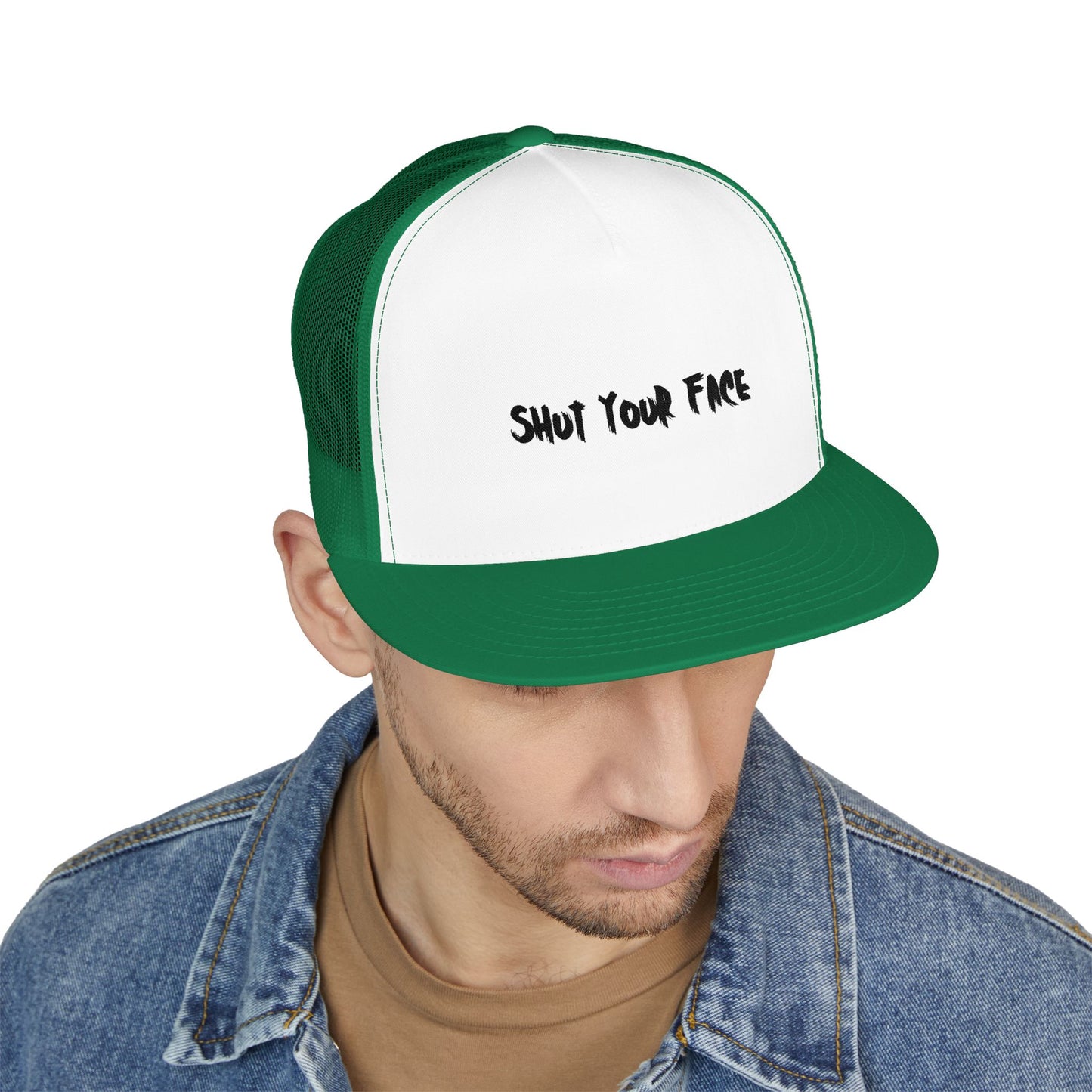 Shut Your Face – Snapback Trucker Hat