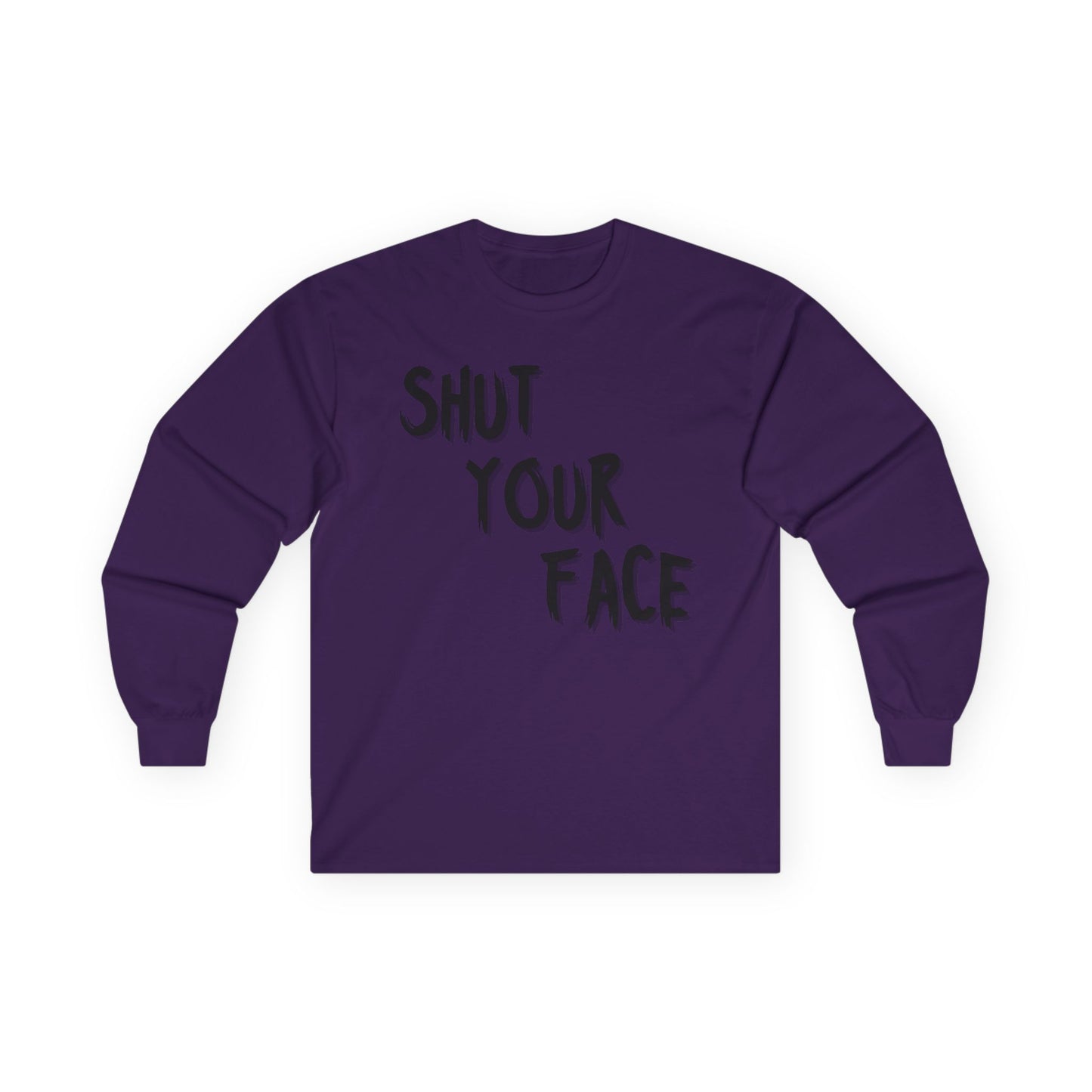 Face Shut Long Sleeve Tee