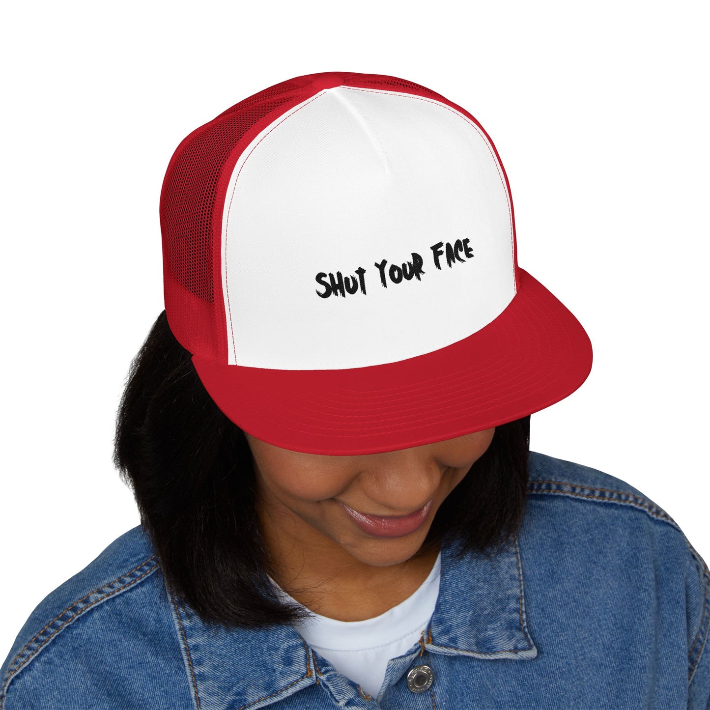 Shut Your Face – Snapback Trucker Hat