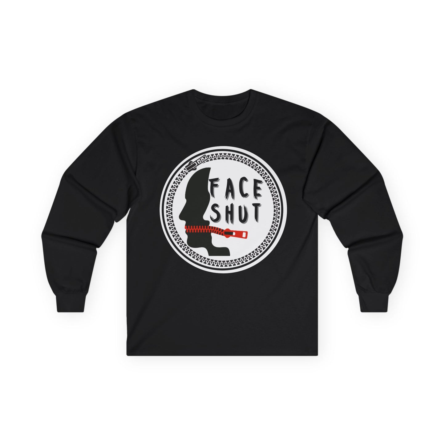 Face Shut Long Sleeve Tee
