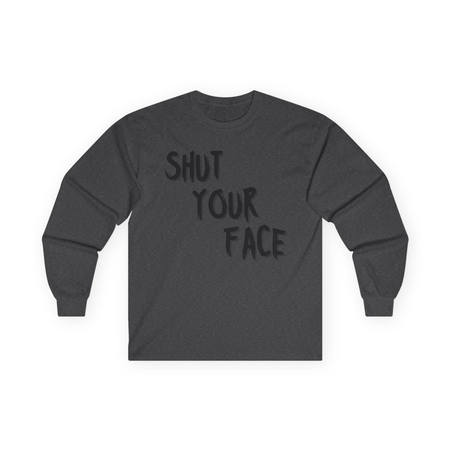 Face Shut Long Sleeve Tee