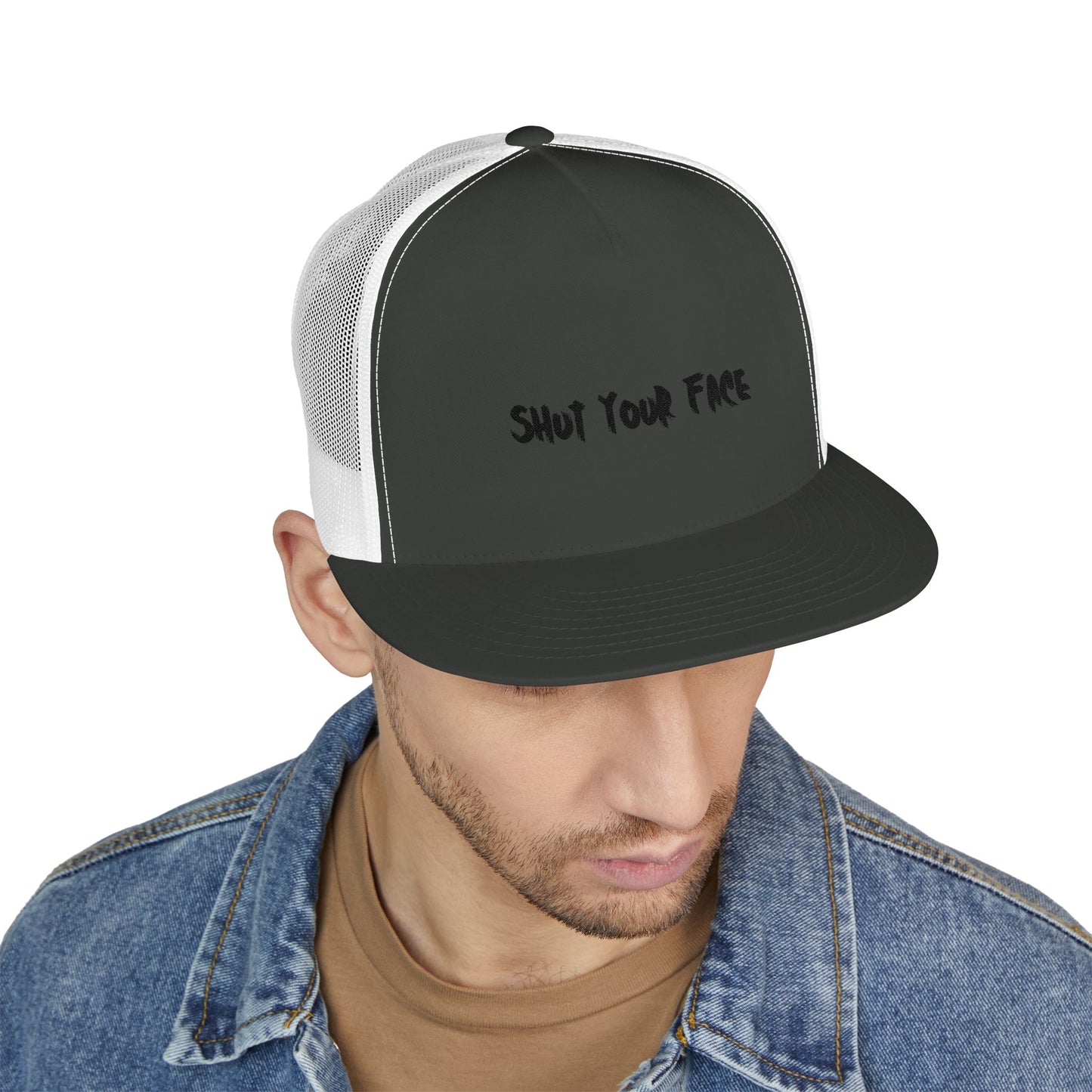 Shut Your Face – Snapback Trucker Hat