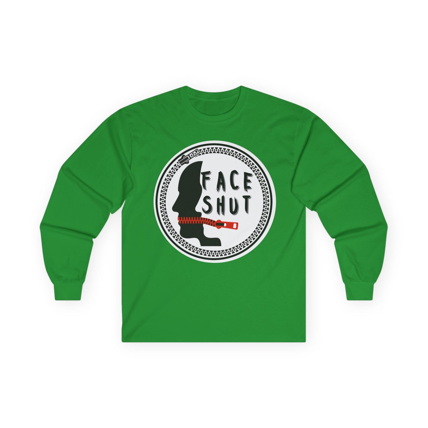 Face Shut Long Sleeve Tee