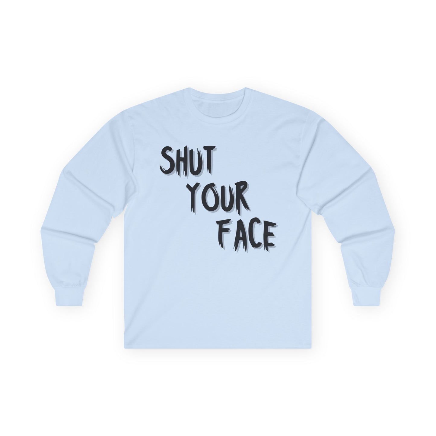 Face Shut Long Sleeve Tee