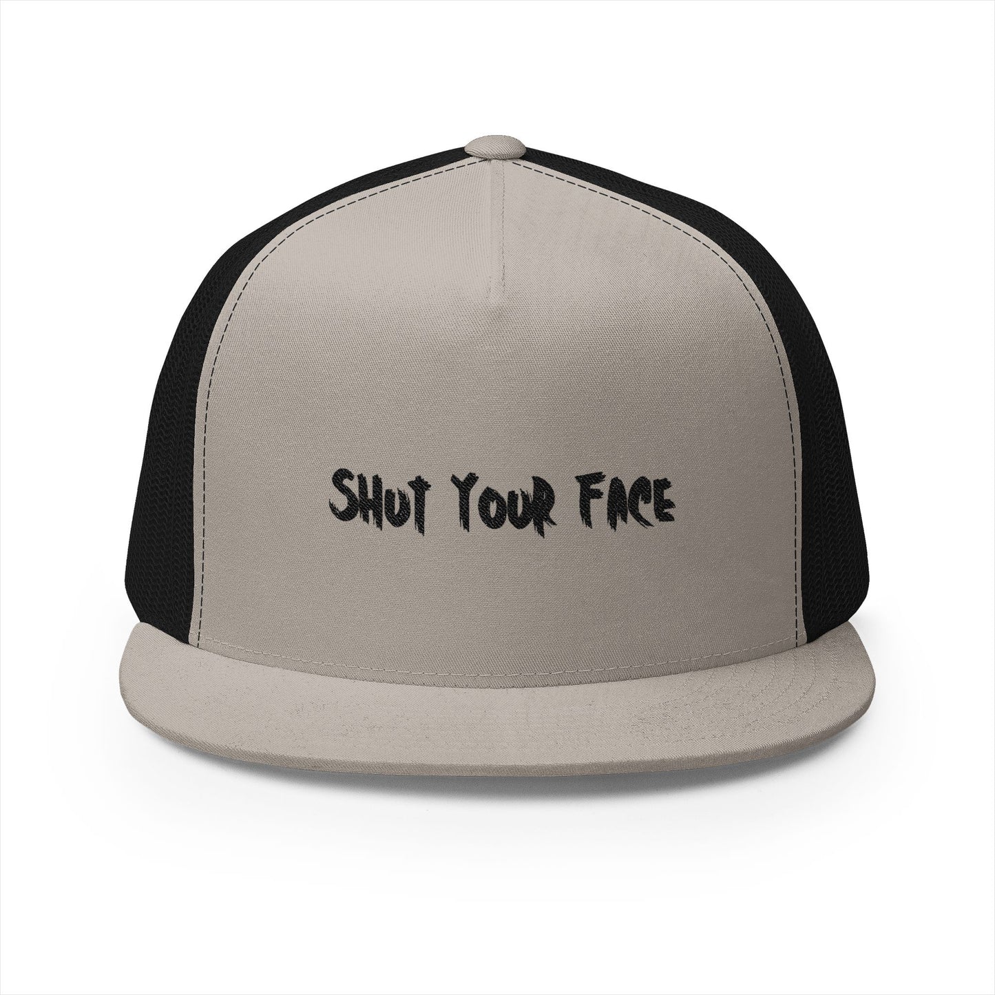 Shut Your Face – Snapback Trucker Hat