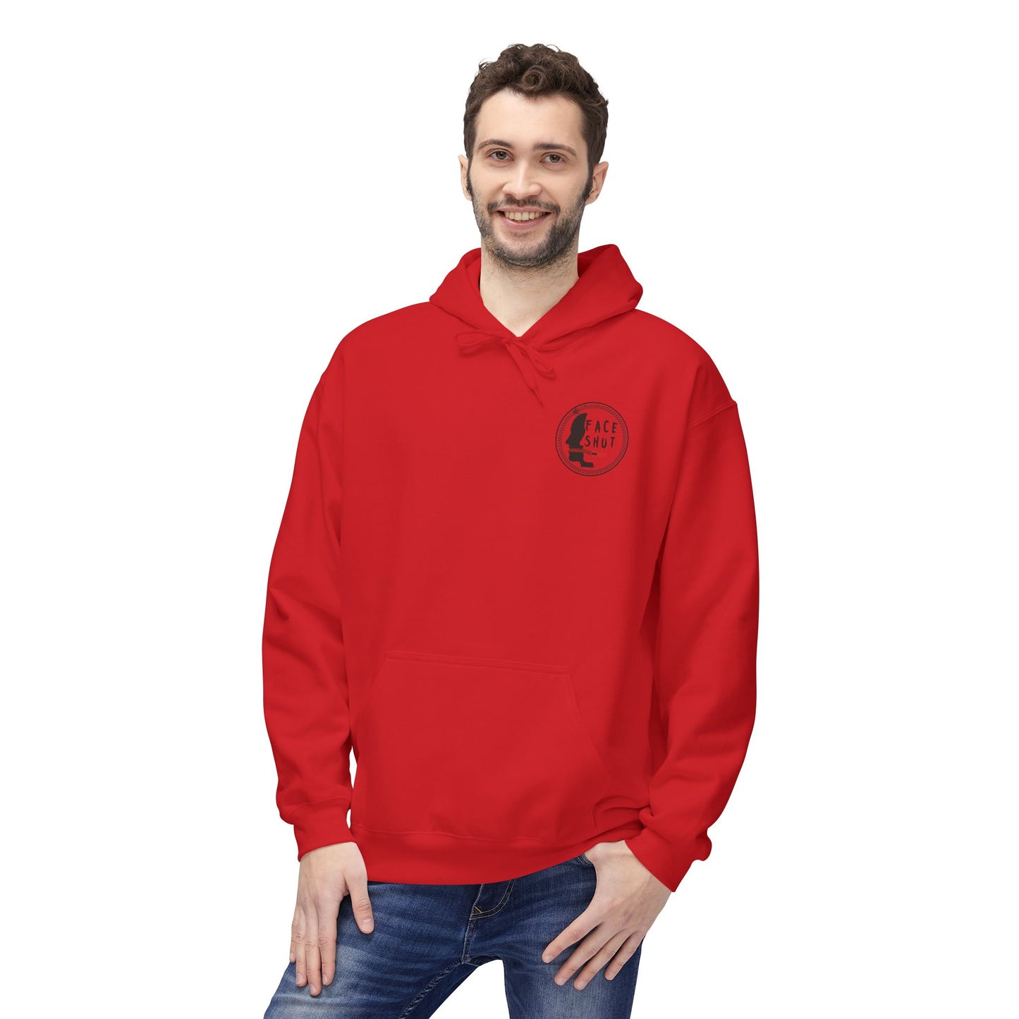 Shut Your Face Hoodie — Bold Graphic Statement Pullover