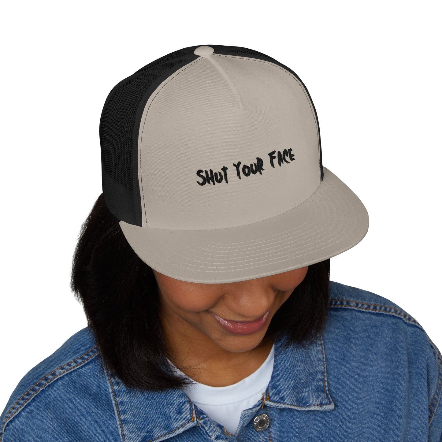 Shut Your Face – Snapback Trucker Hat