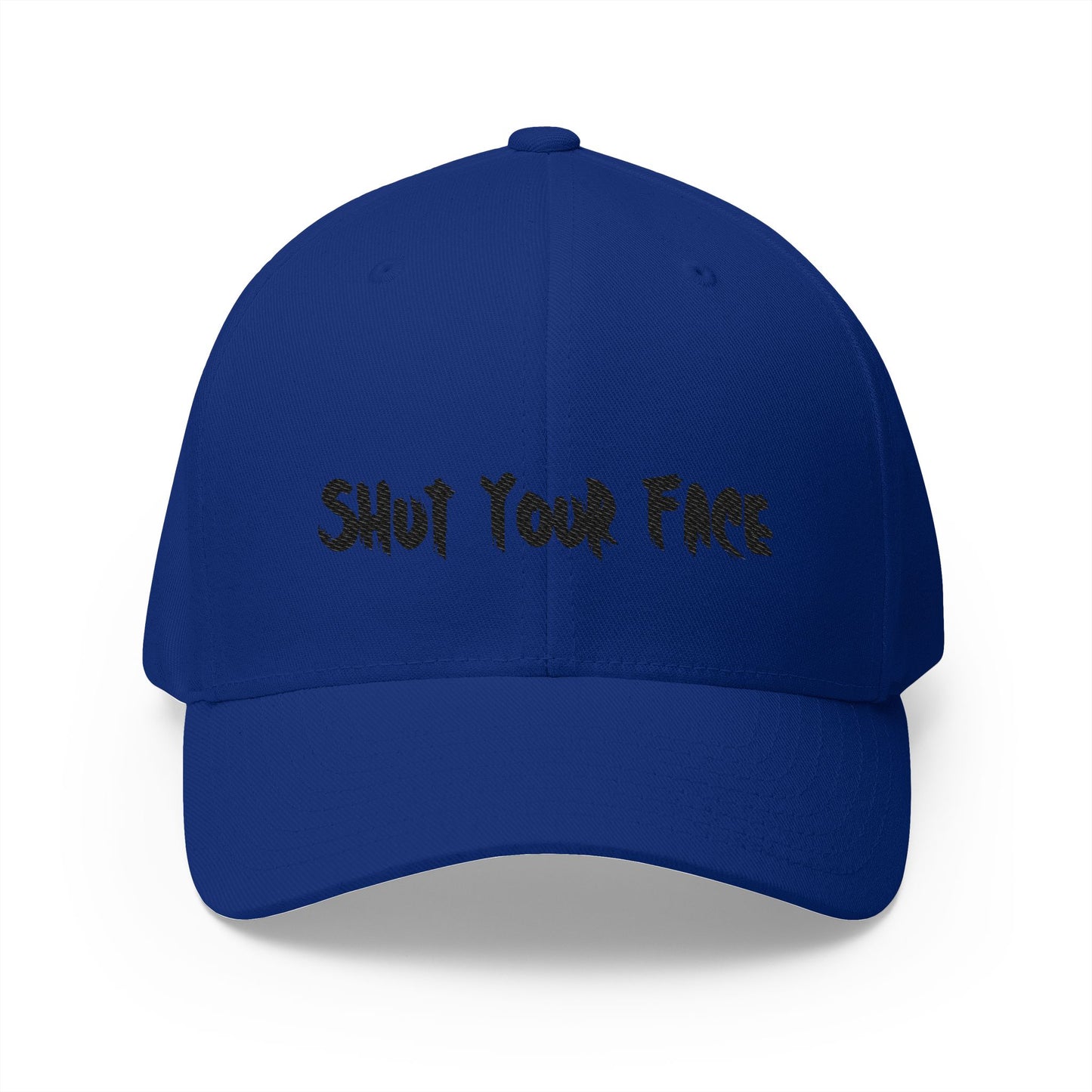 Embroidered 'Shut Your Face' Structured Cap