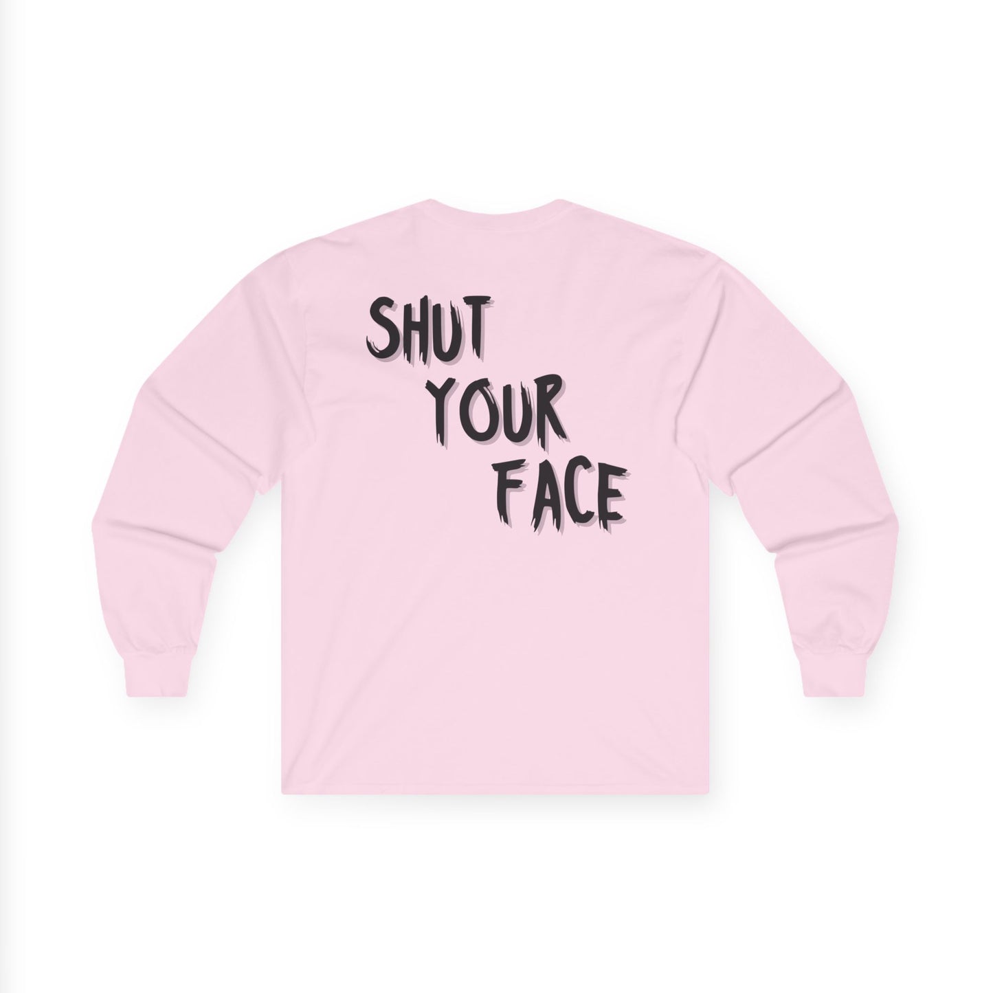 Face Shut Long Sleeve Tee