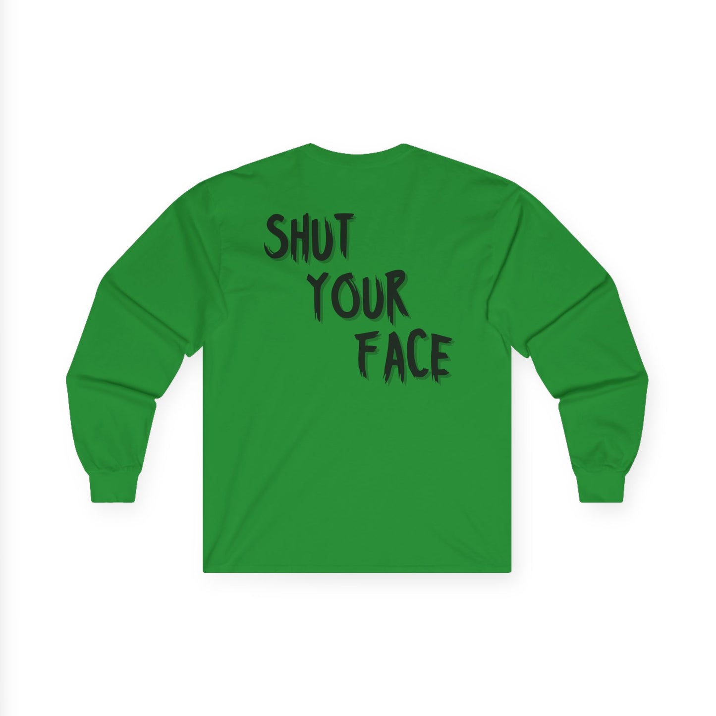 Face Shut Long Sleeve Tee