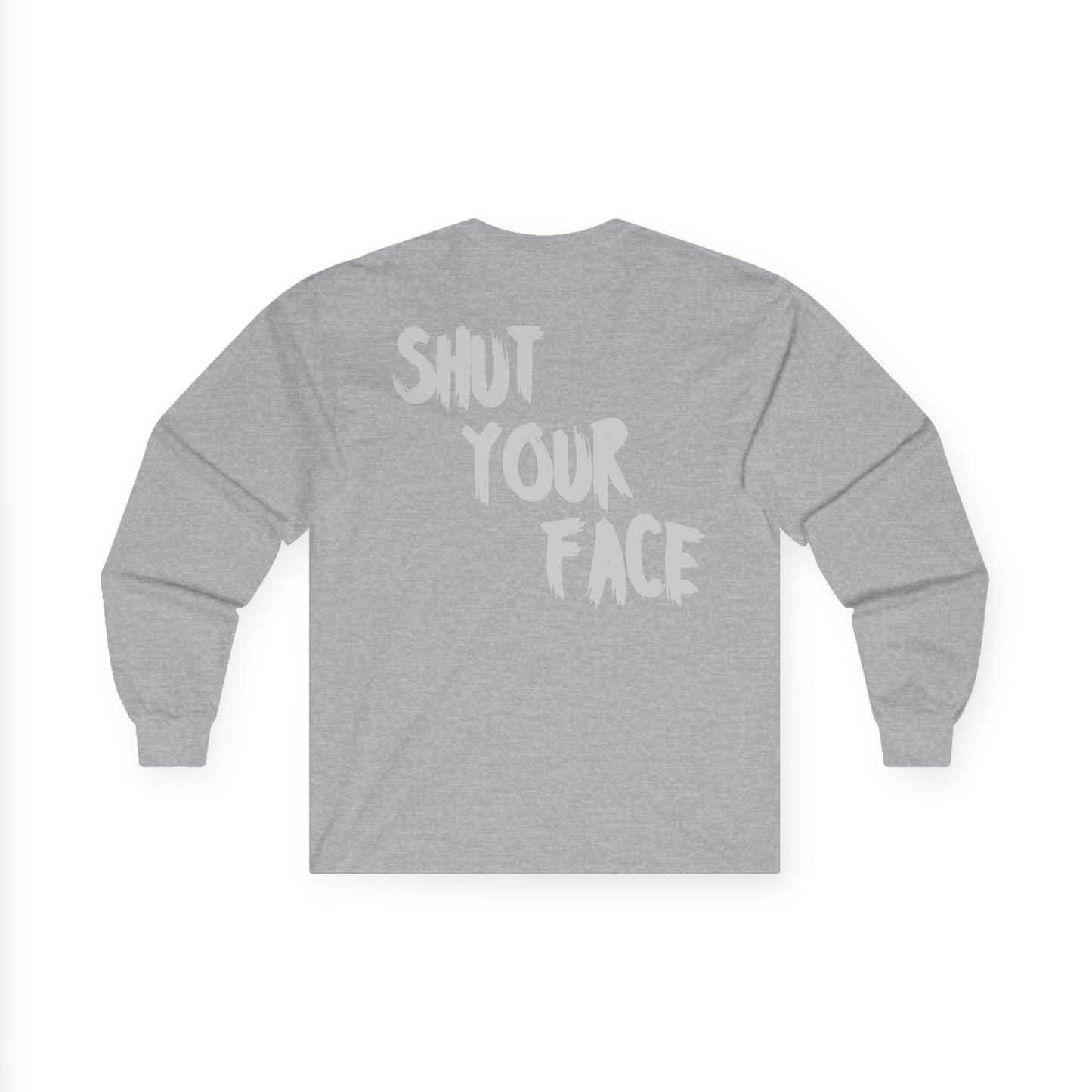 Face Shut Long Sleeve Tee