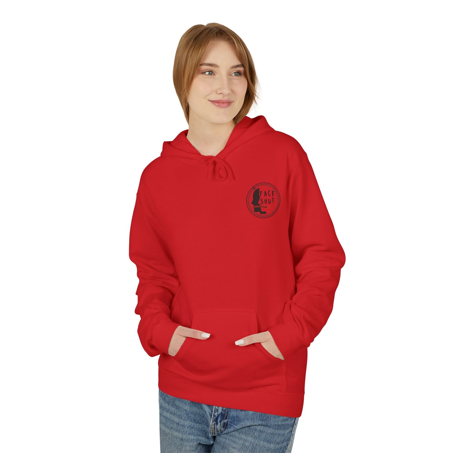Shut Your Face Hoodie — Bold Graphic Statement Pullover