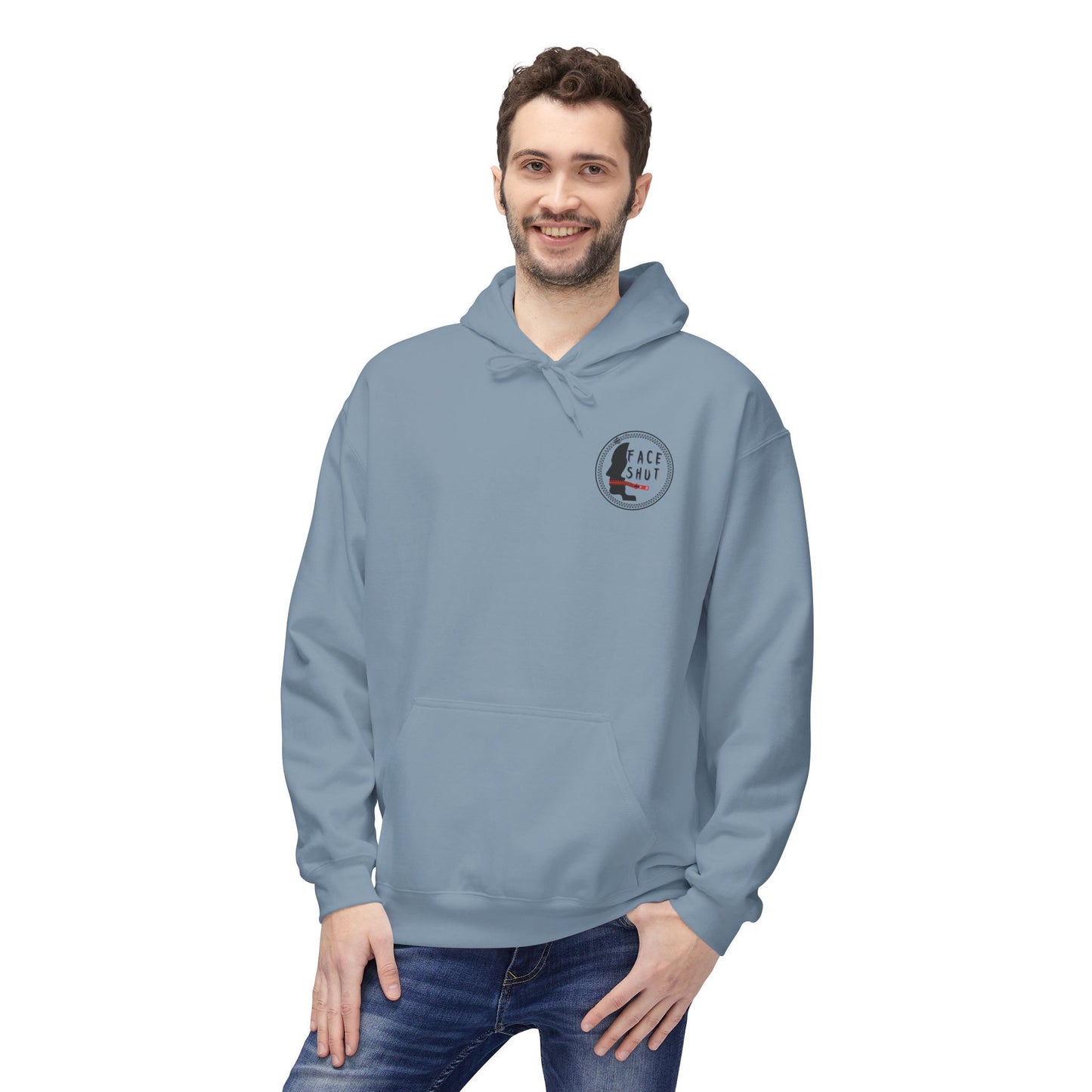 Shut Your Face Hoodie — Bold Graphic Statement Pullover