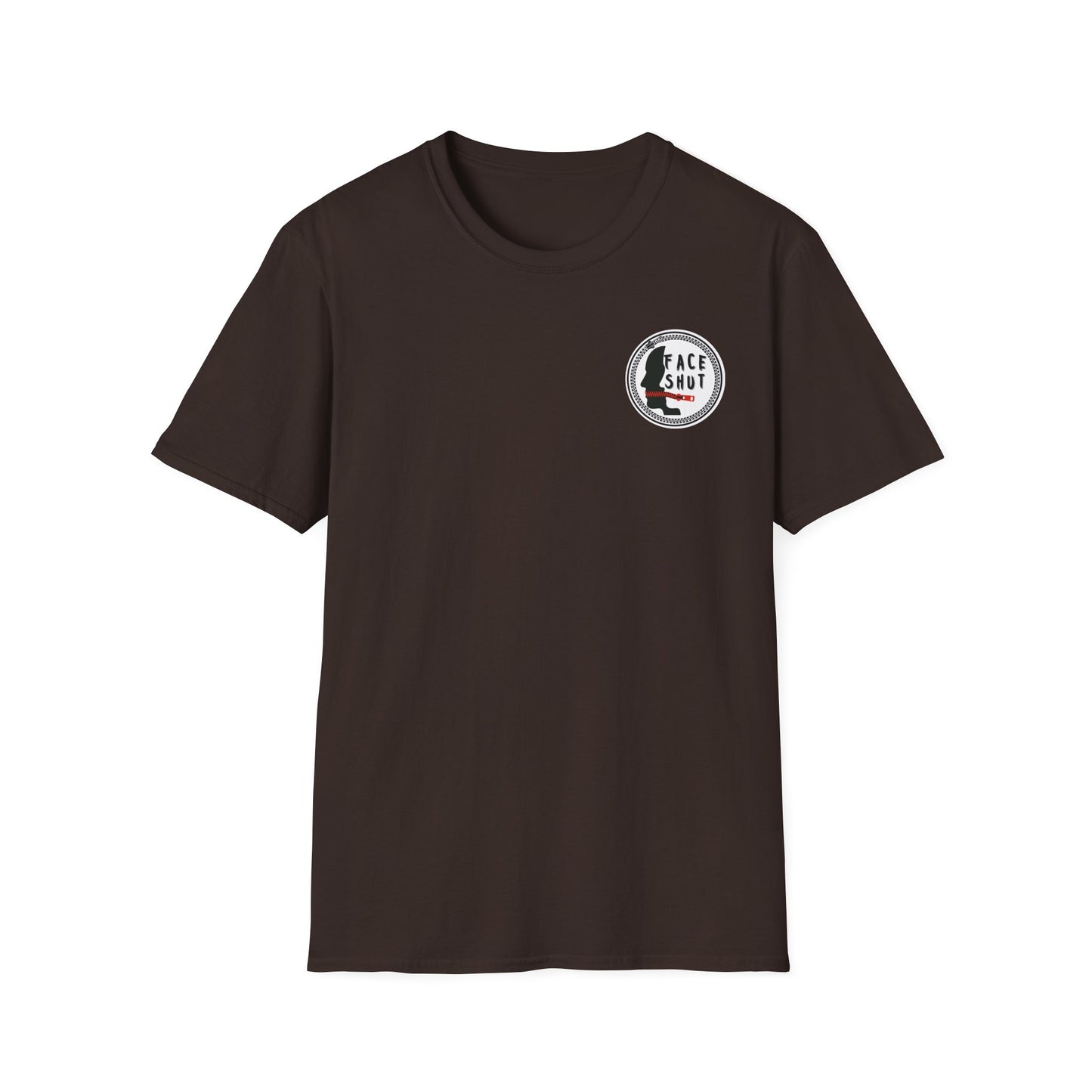 Shut Your Face Practice Silence T-Shirt — Bold Graphic Statement Tee