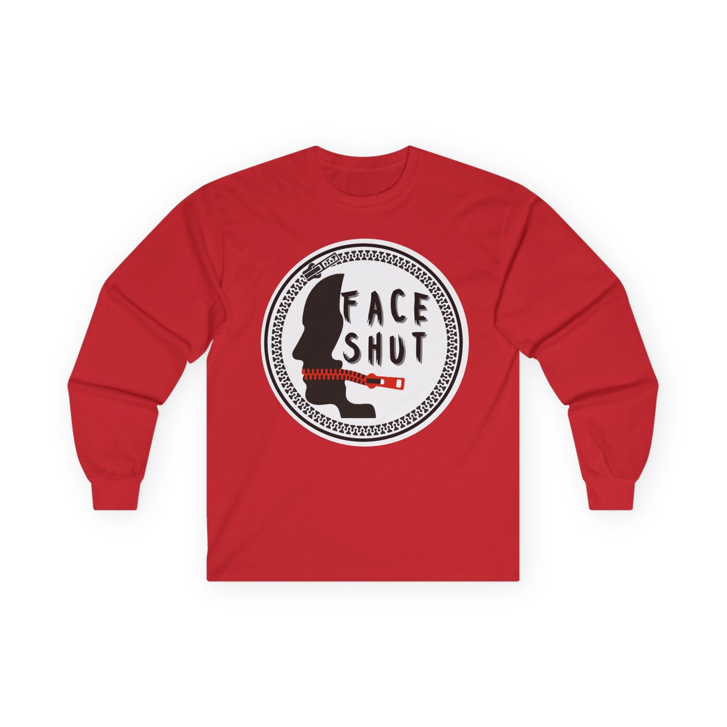 Face Shut Long Sleeve Tee