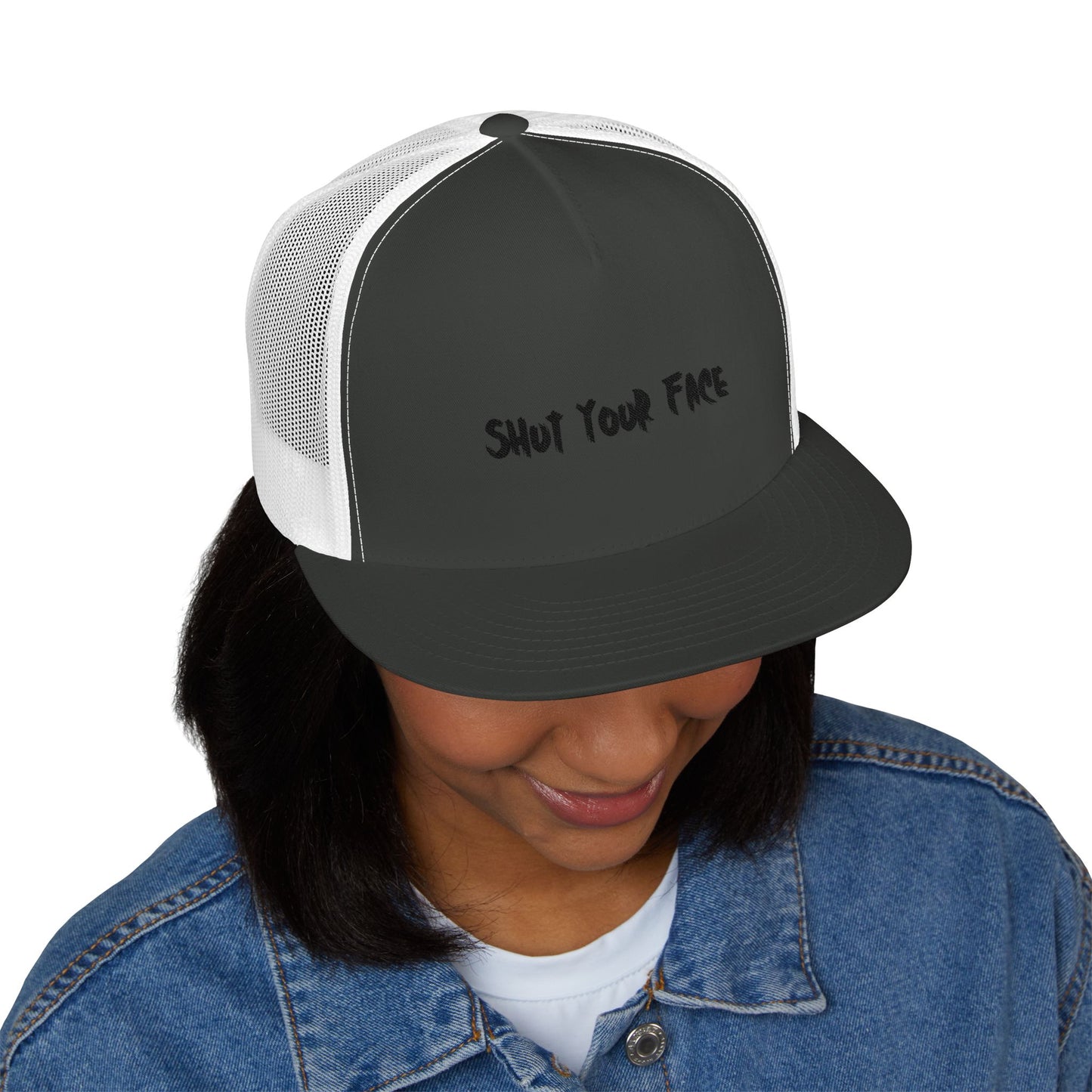 Shut Your Face – Snapback Trucker Hat