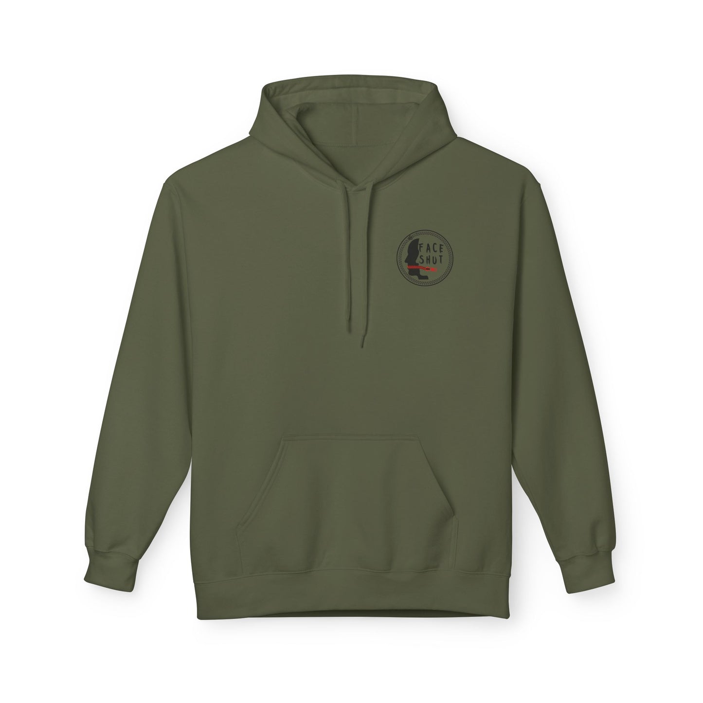 Shut Your Face Hoodie — Bold Graphic Statement Pullover